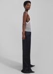 Bevza Wide-Leg Trousers - Black