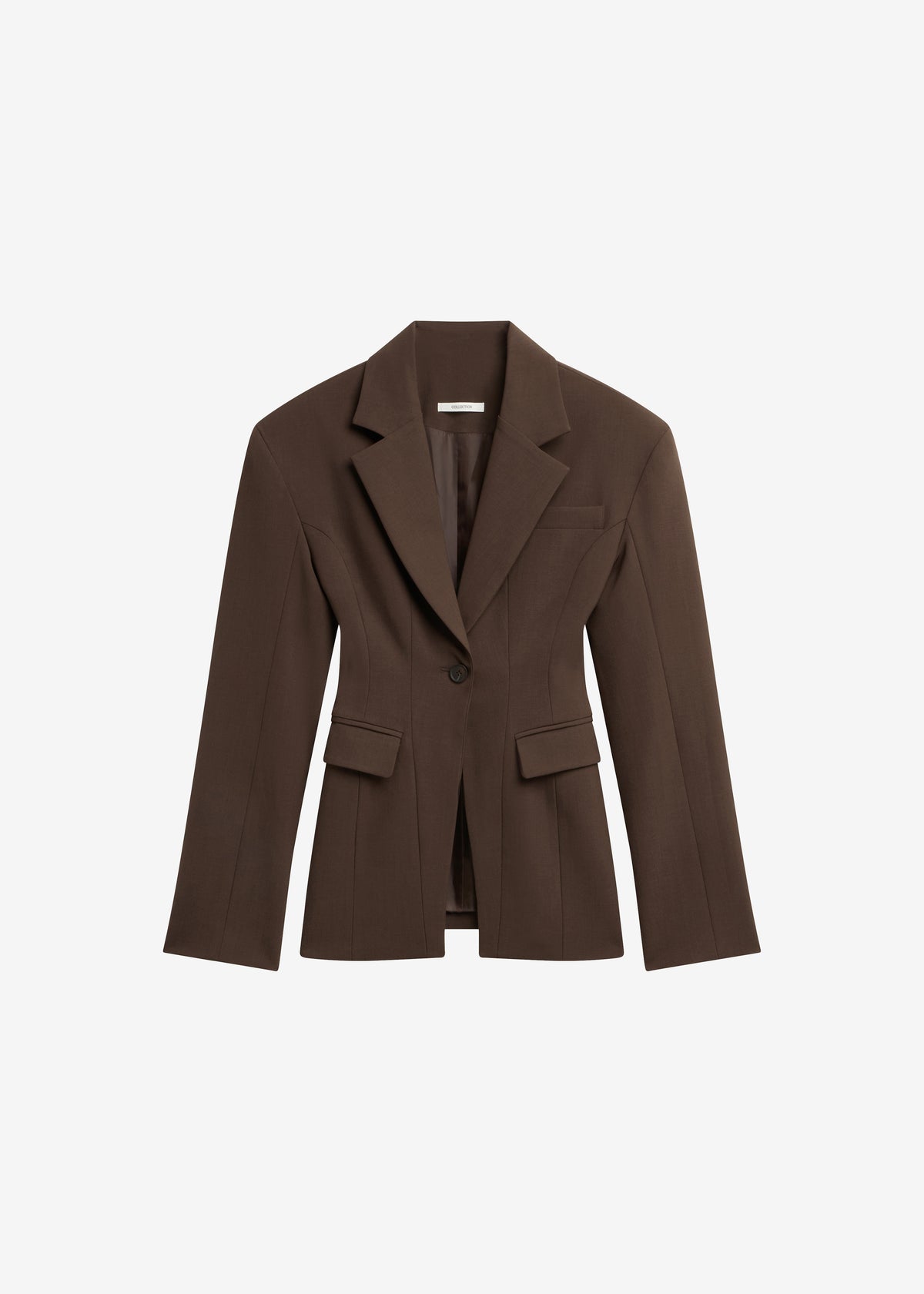 Bianca Hourglass Blazer - Brown - 6