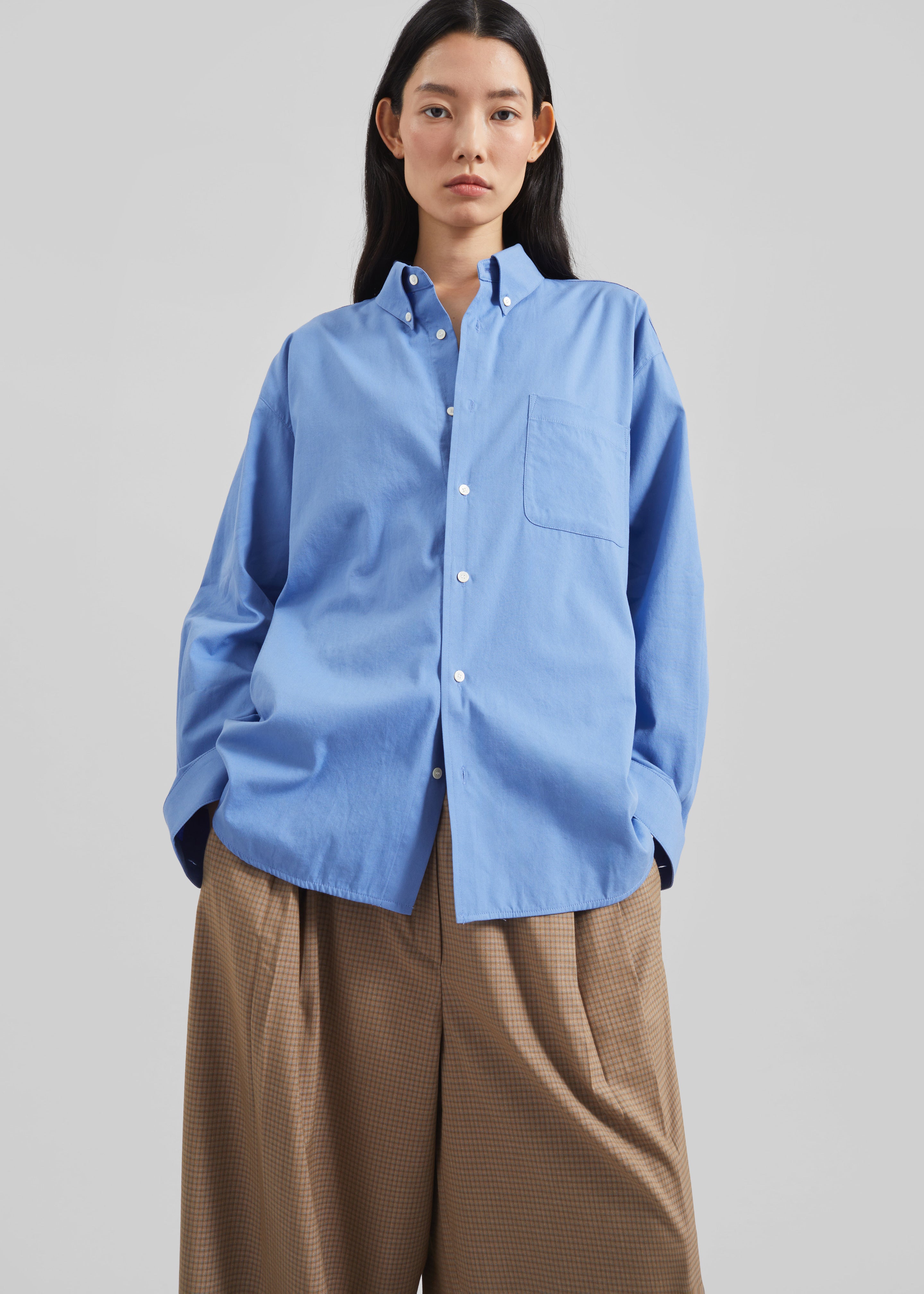 Bijnor Oxford Shirt - Blue - 6