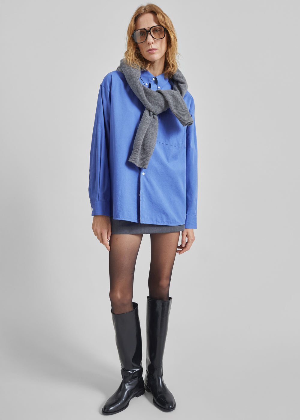 Bijnor Oxford Shirt - Blue