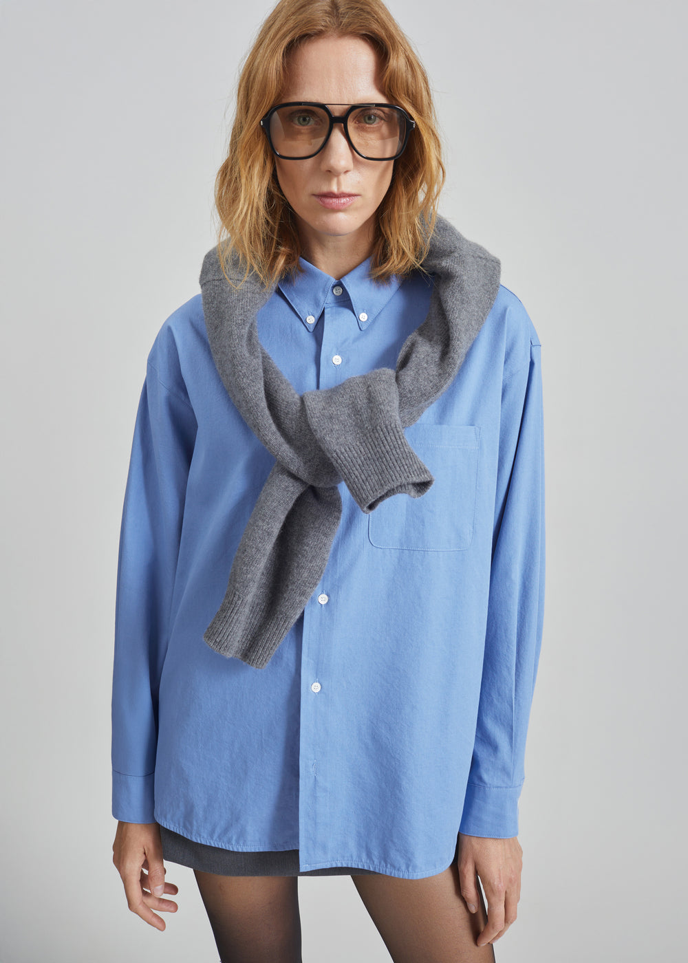 Bijnor Oxford Shirt - Blue - 1