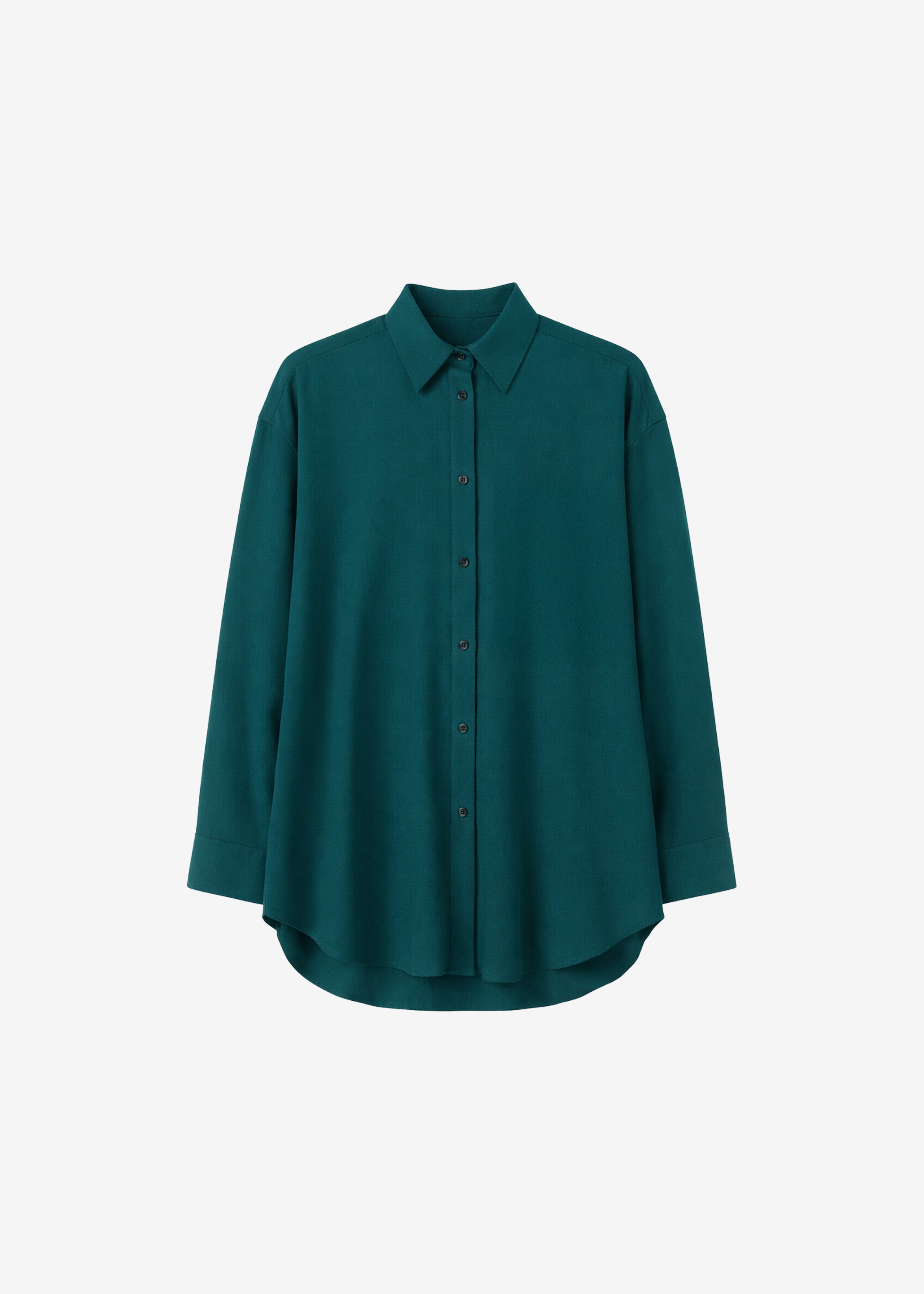 Bina Padded Shirt - Bottle Green - 8