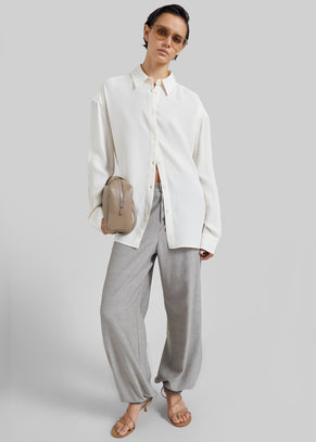 Bina Padded Shirt - Ivory