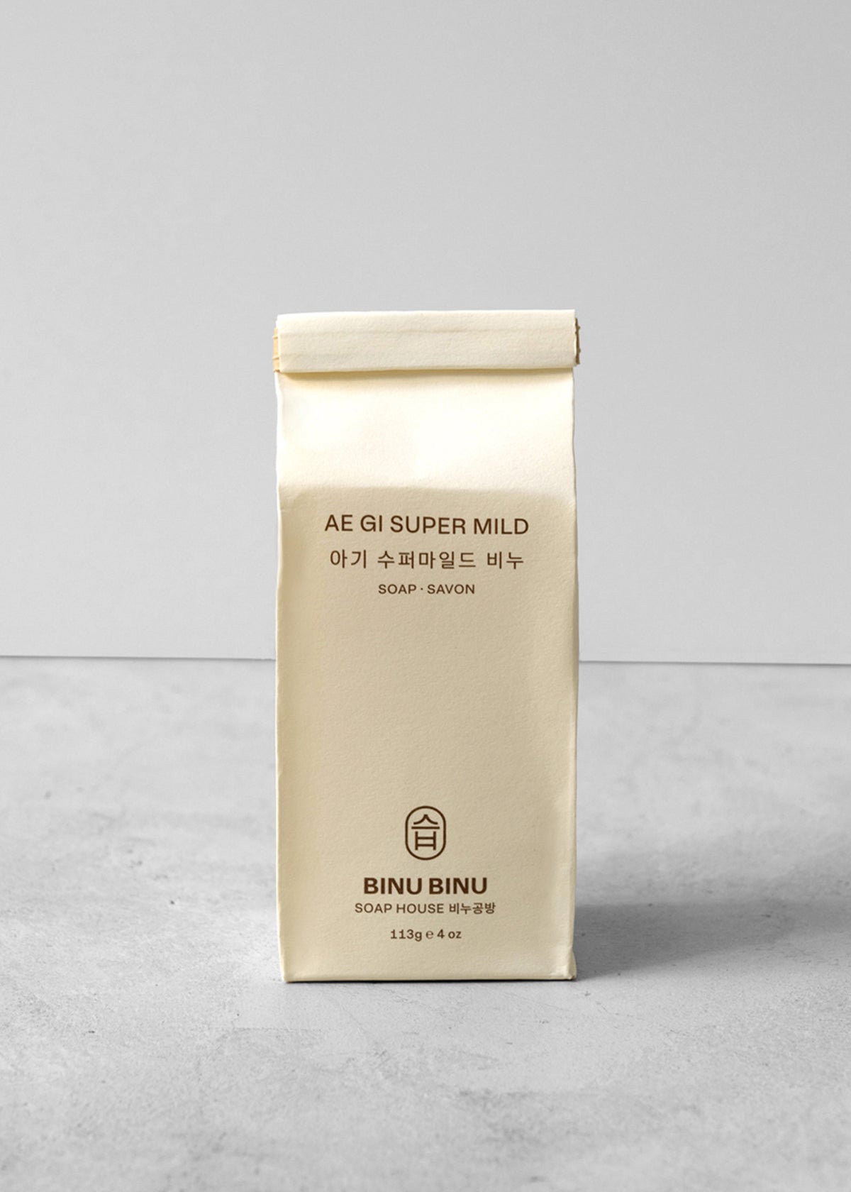 Binu Binu Bar Soap - Ae Gi Super Mild - 4