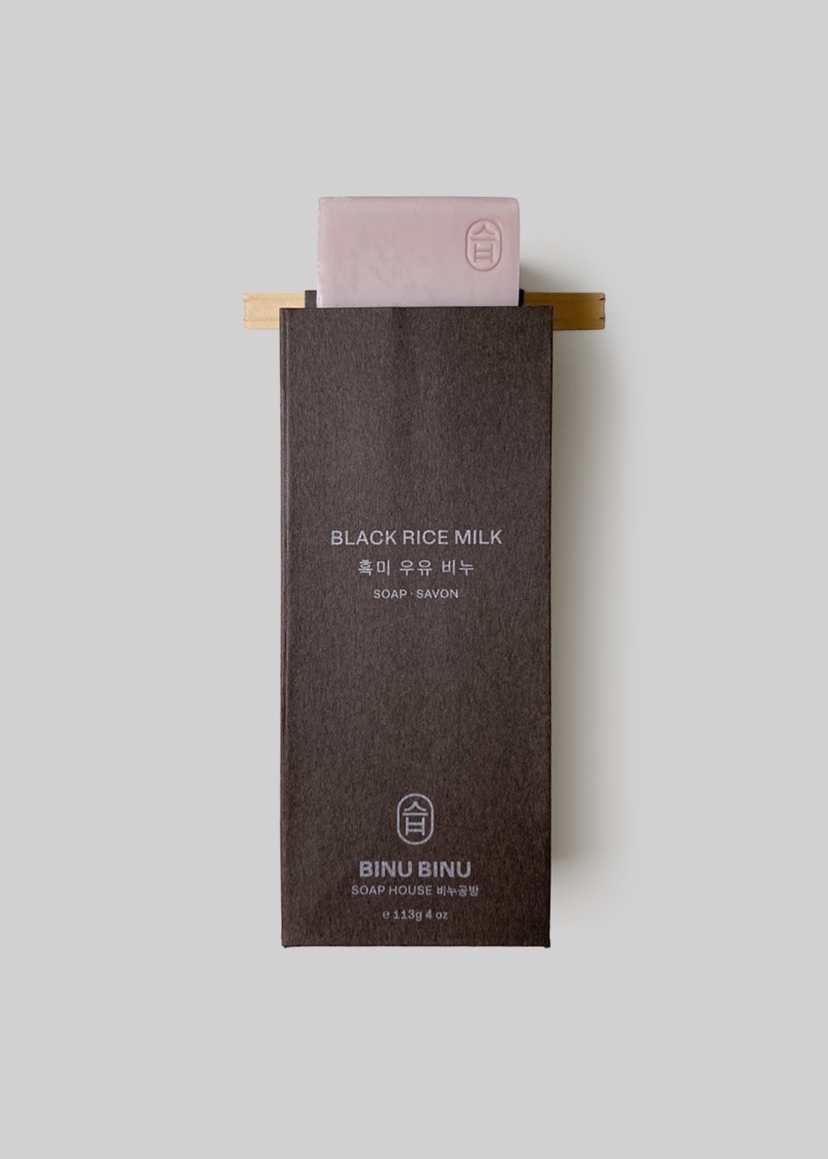 Binu Binu Bar Soap - Black Rice Milk - 3