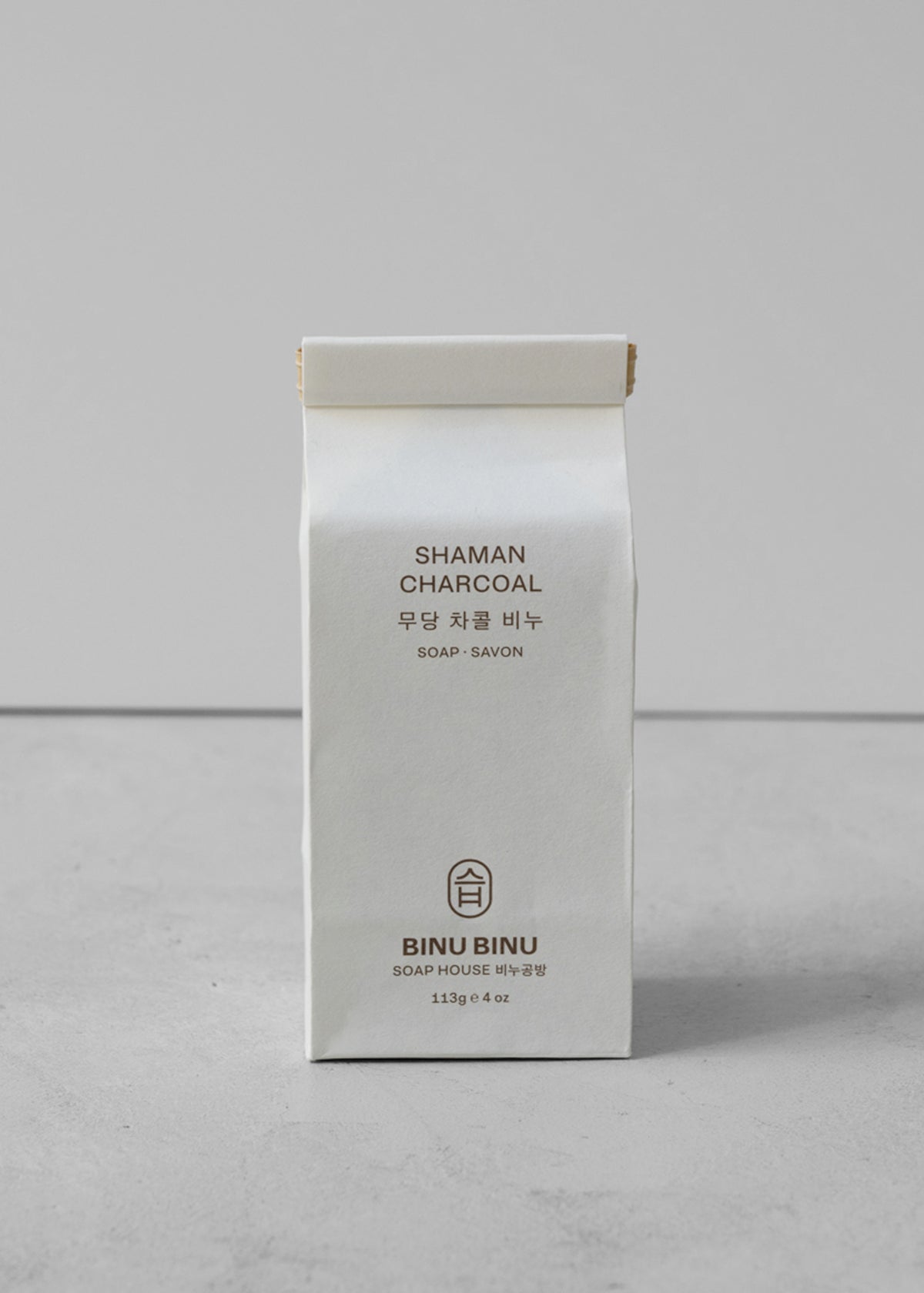 Binu Binu Bar Soap - Shaman Charcoal - 4