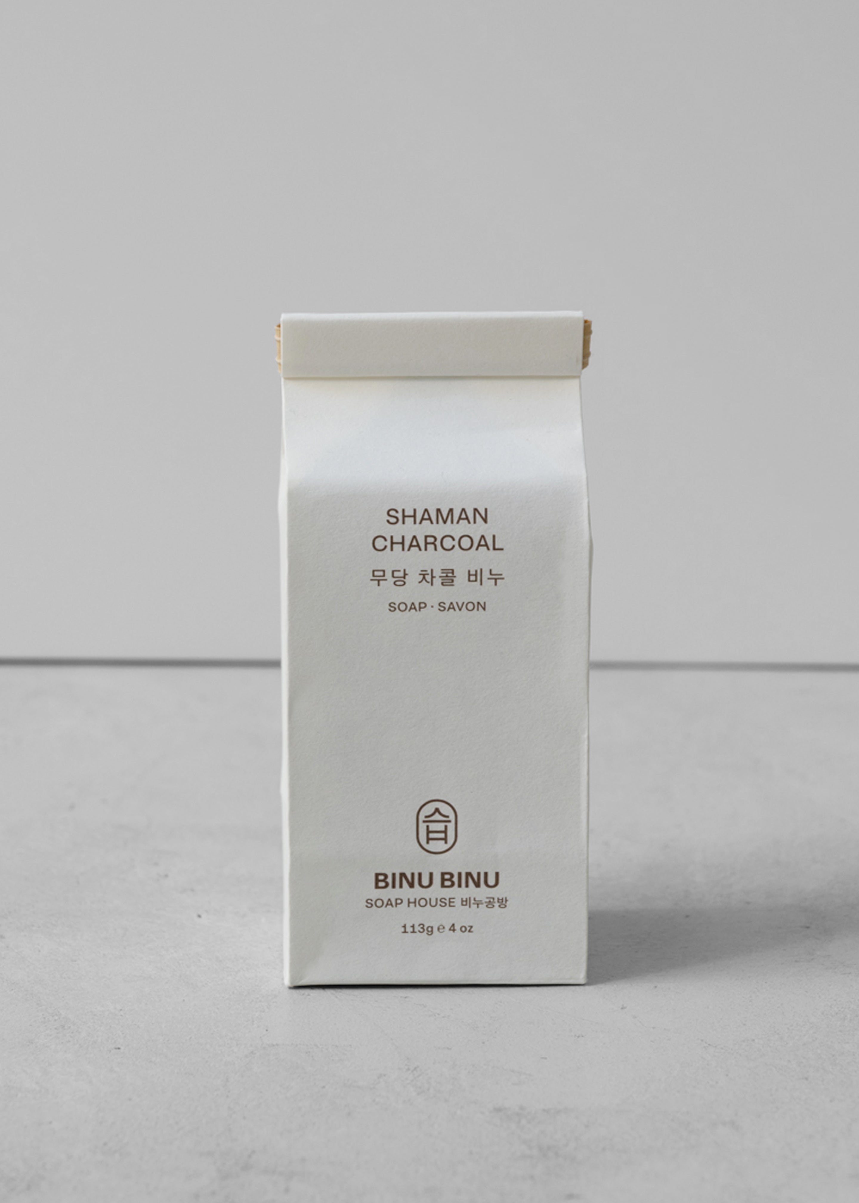 Binu Binu Bar Soap - Shaman Charcoal - 4