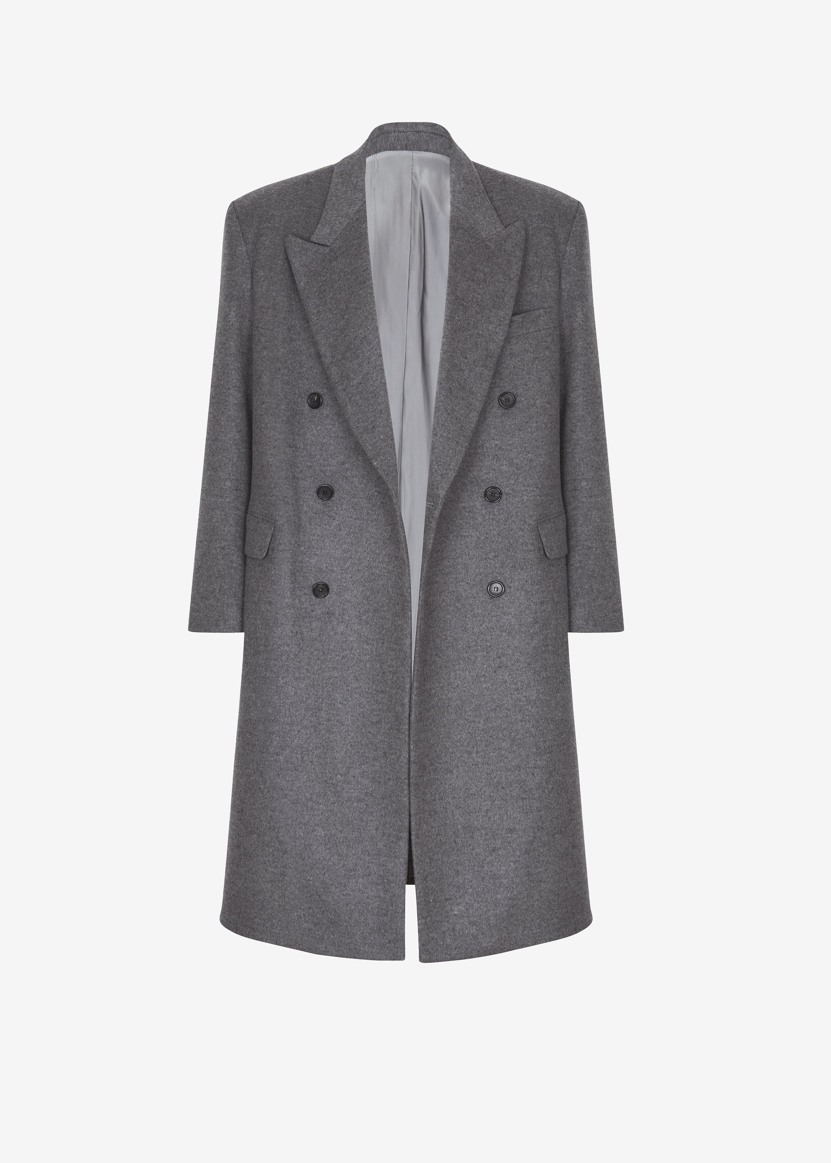 Birnam Wool Coat - Grey - 16