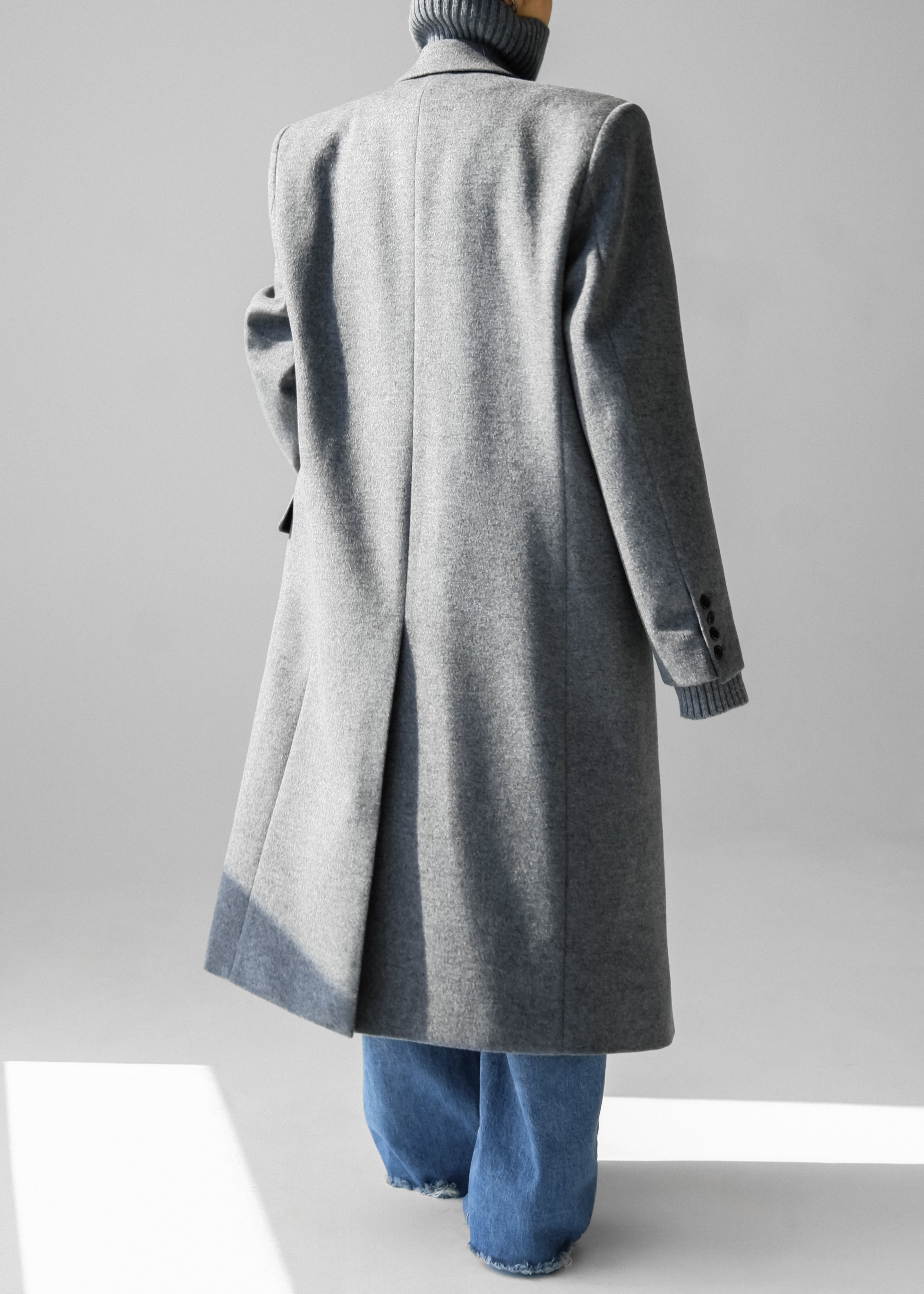 Birnam Wool Coat - Grey - 15