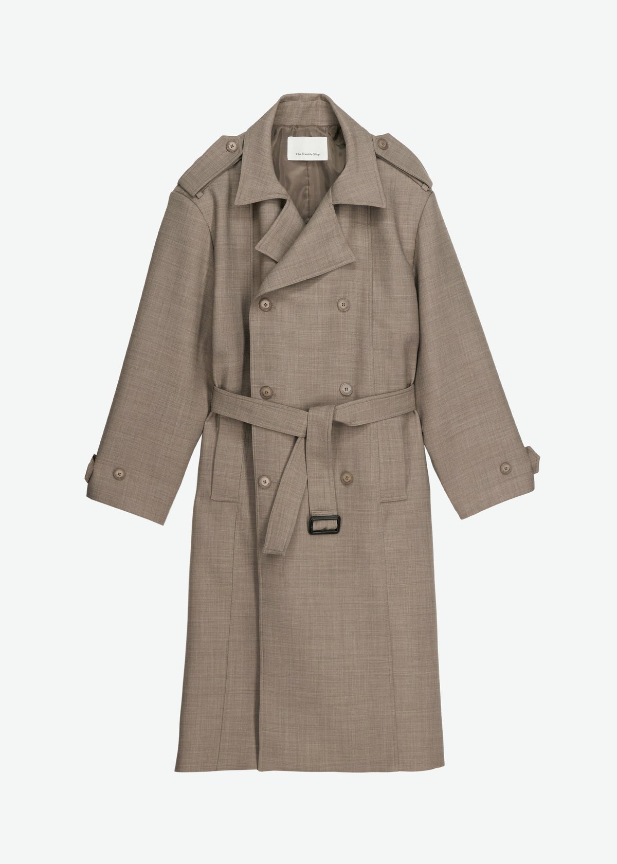 Bleecker Trench Coat - Taupe Melange - 11