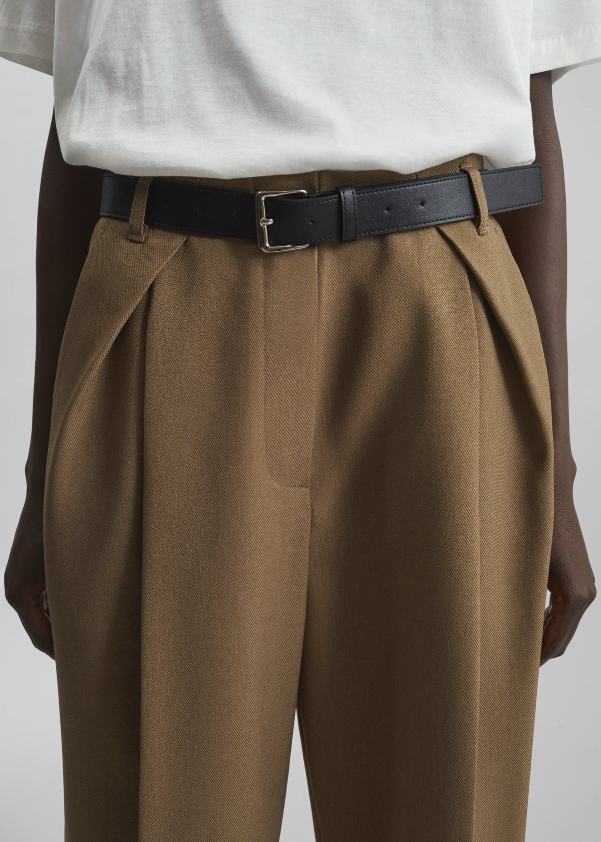 Blerick Belted Trousers - Camel - 4