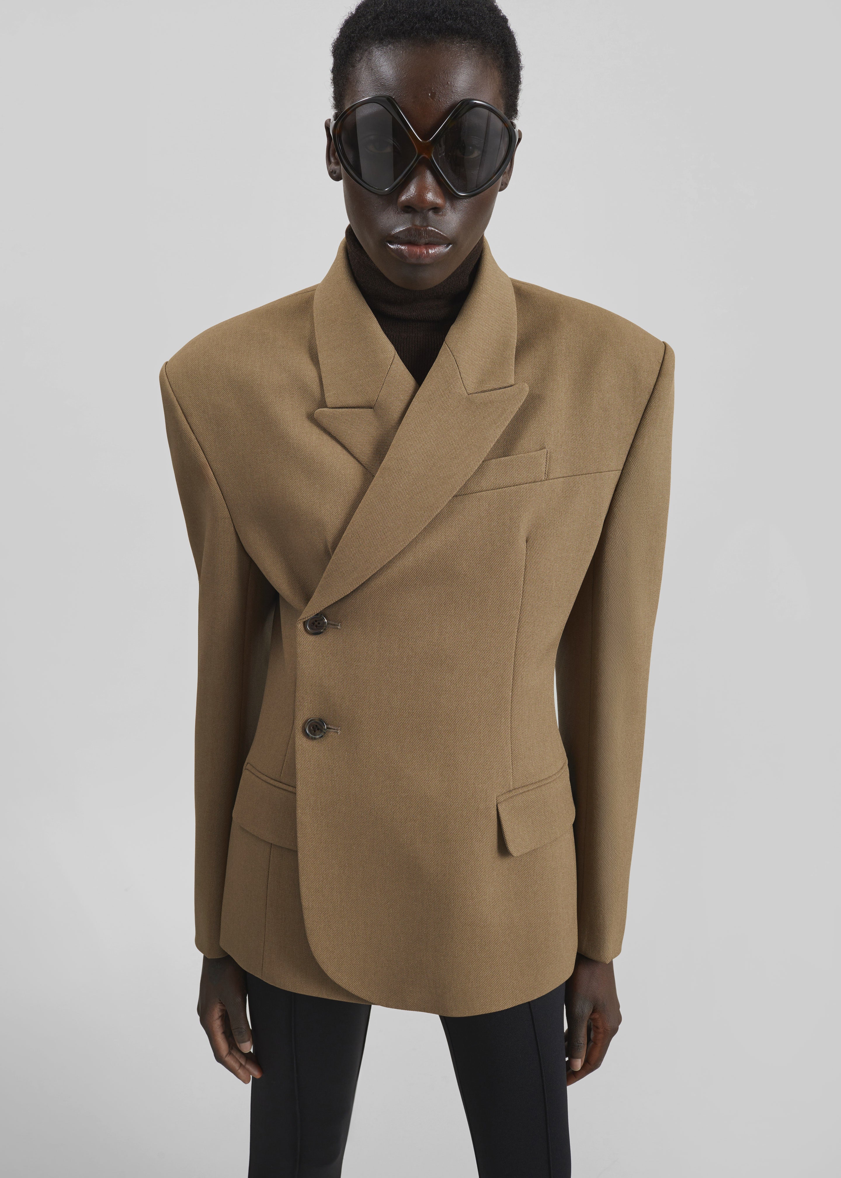 Blerick Crossover Blazer - Camel - 10