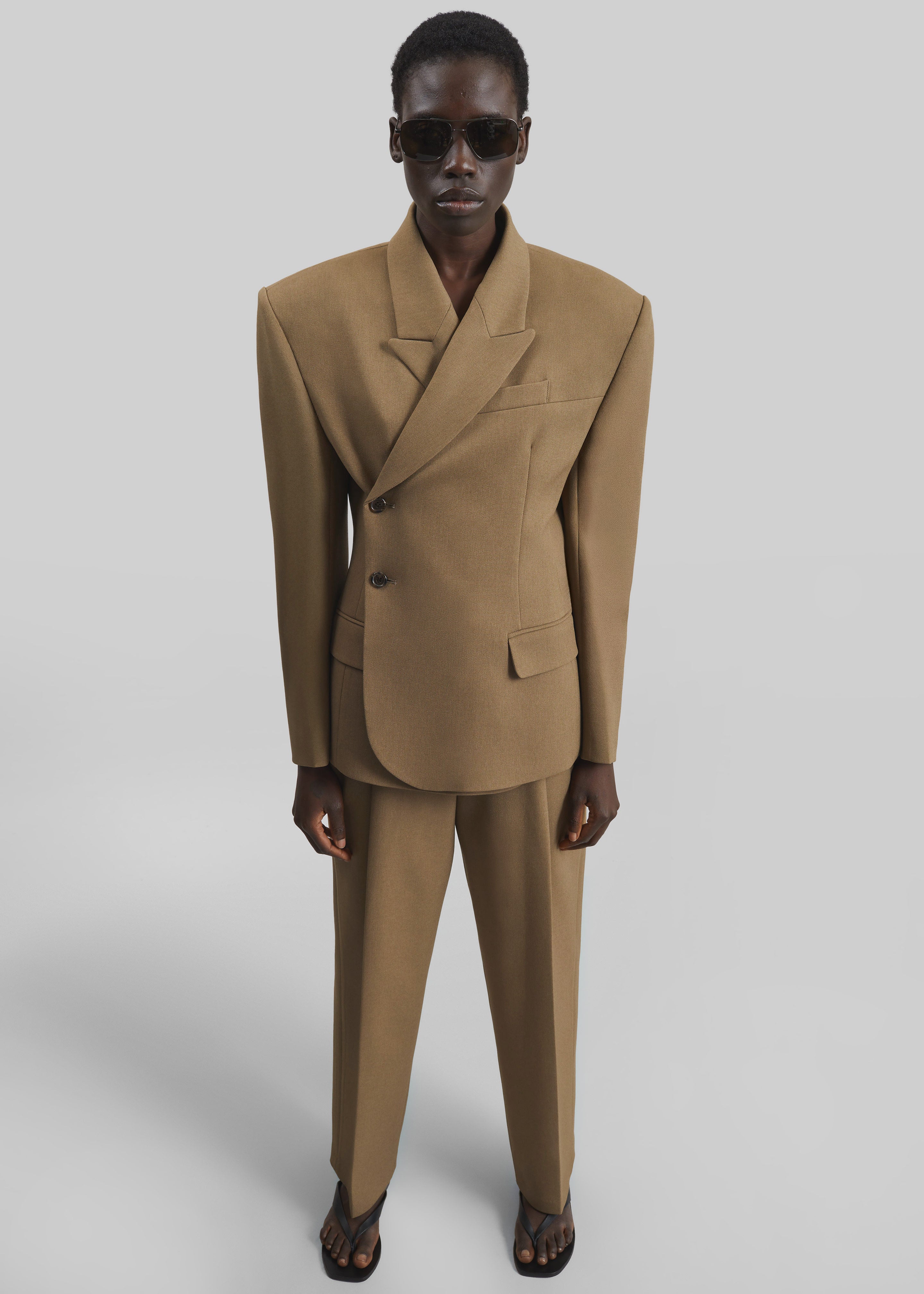 Blerick Crossover Blazer - Camel - 9