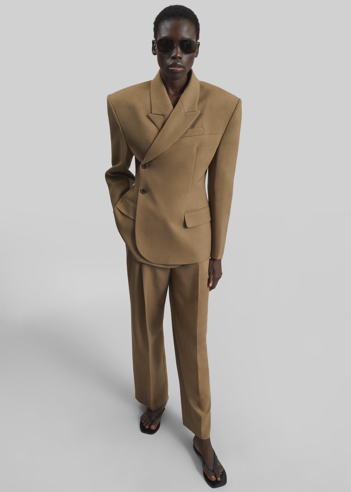 Blerick Crossover Blazer - Camel - 7