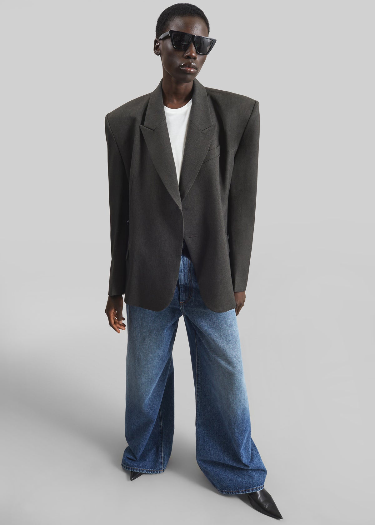 Blerick Crossover Blazer - Dark Grey - 7