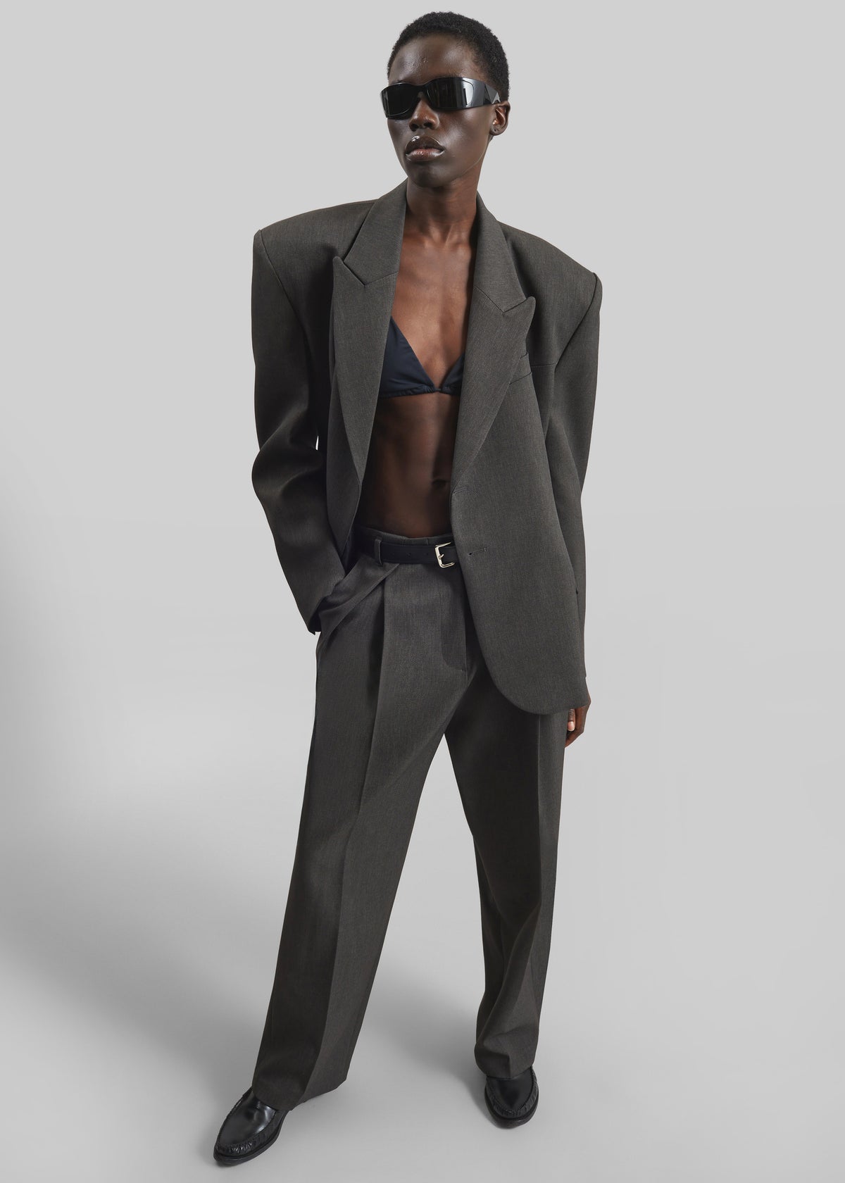 Blerick Crossover Blazer - Dark Grey - 6