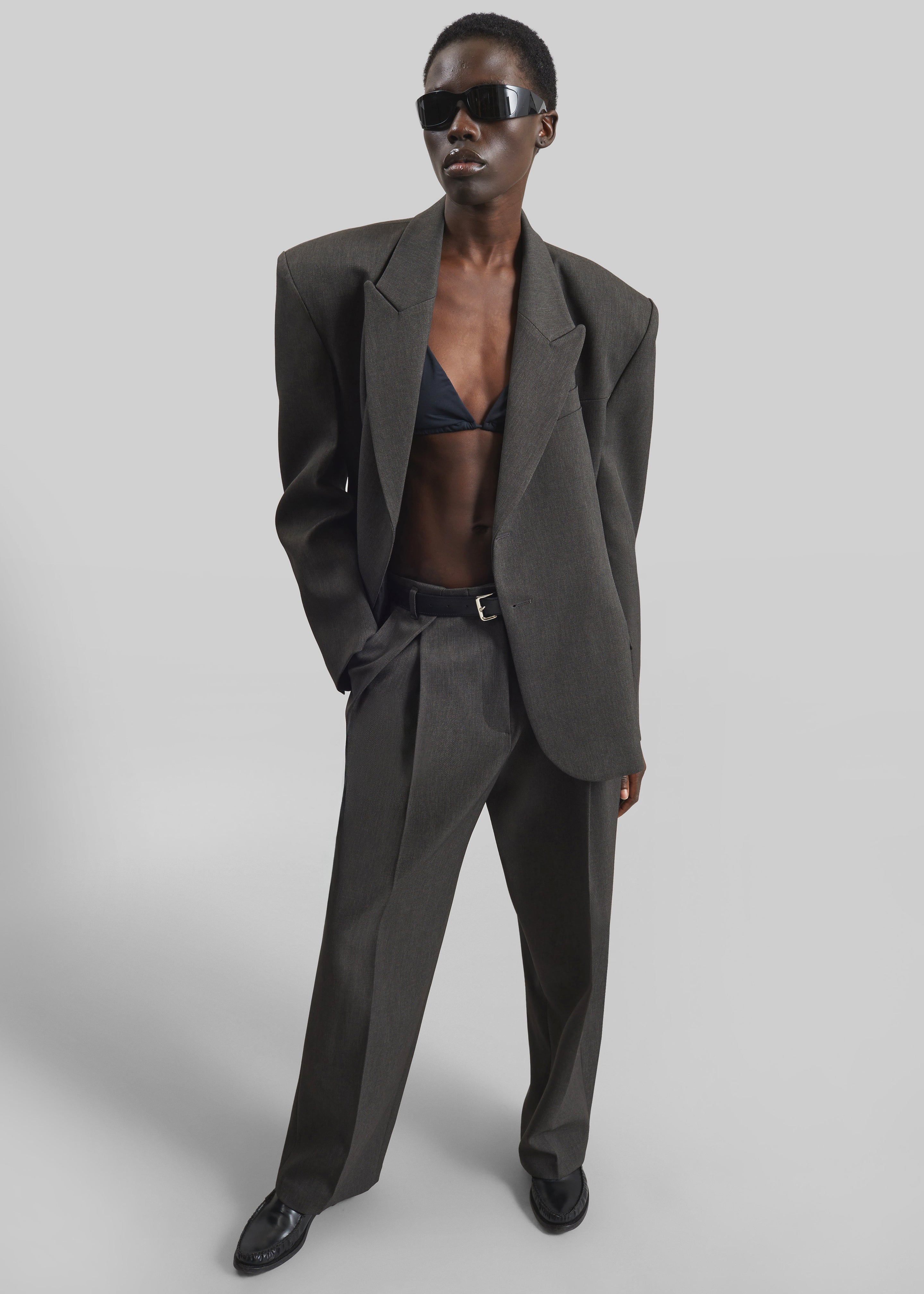 Blerick Crossover Blazer - Dark Grey - 6