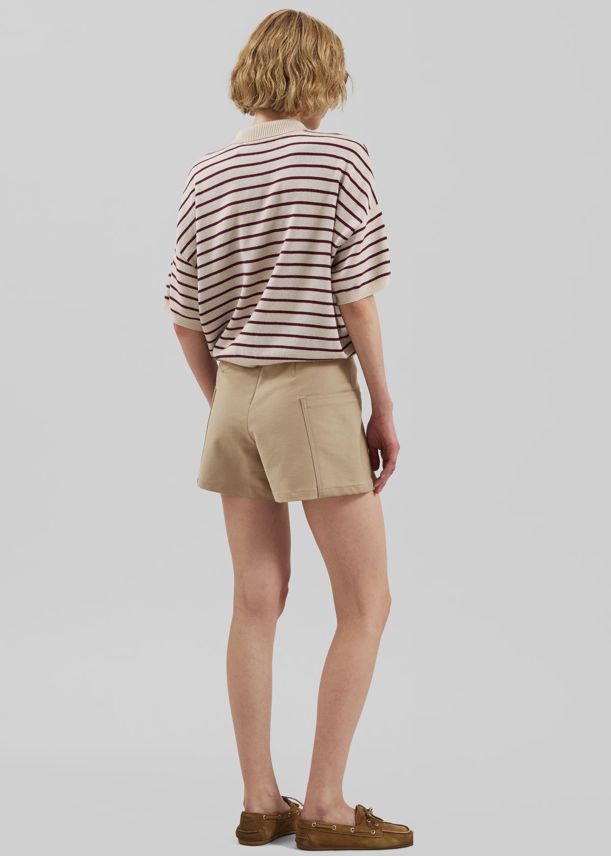 Bracey Soft Shorts - Camel - 7