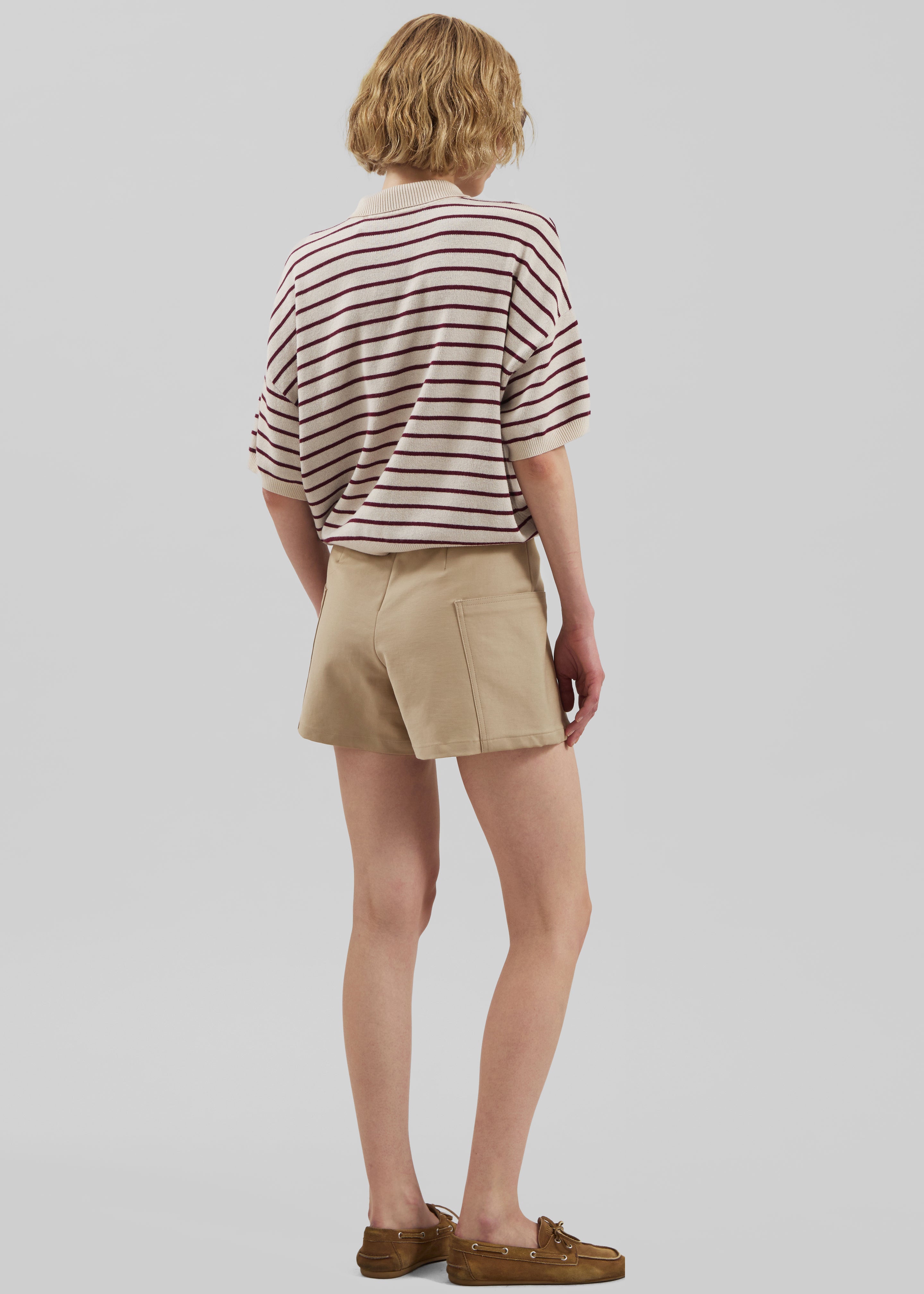 Bracey Soft Shorts - Camel - 7