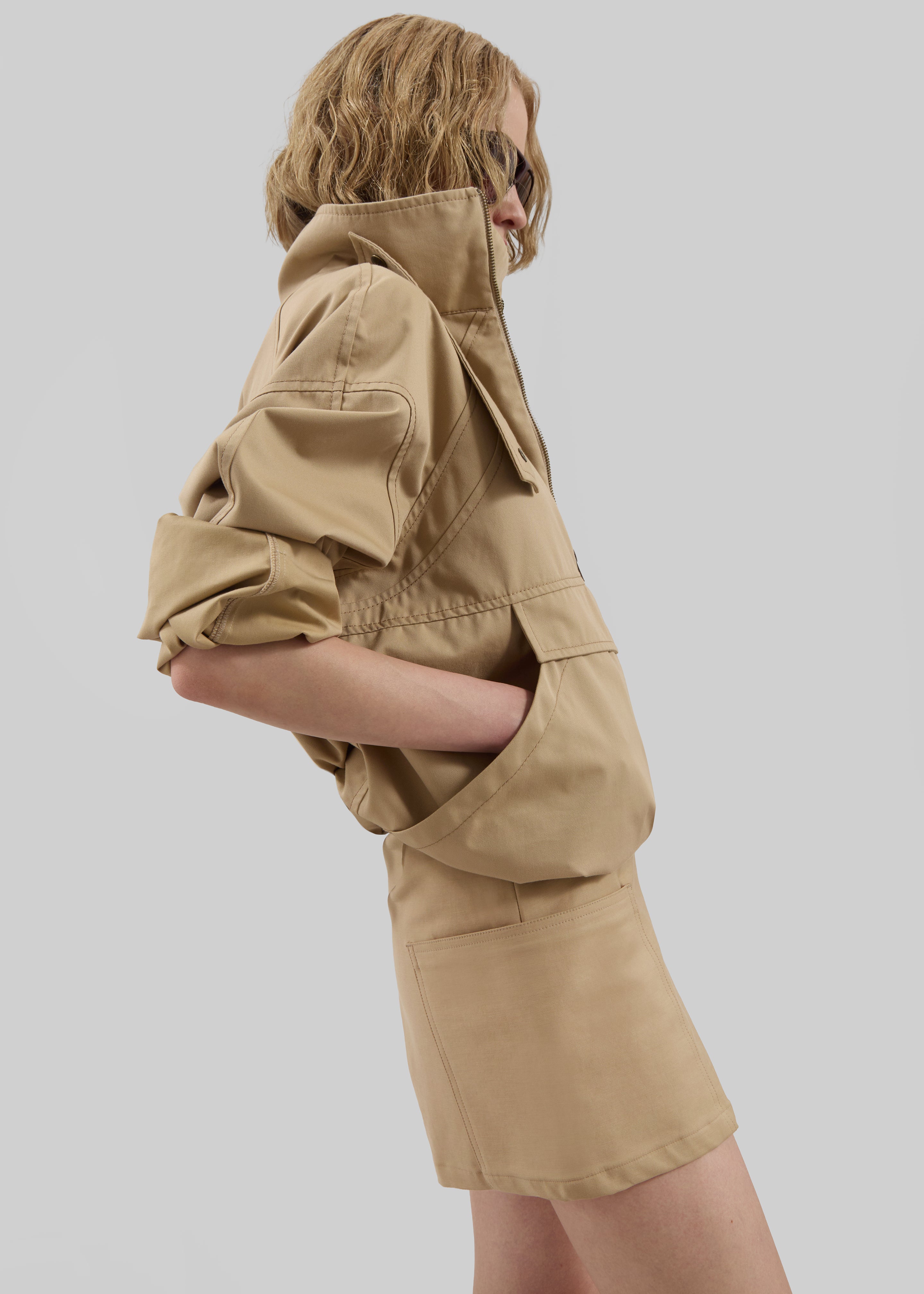 Bracey Soft Shorts - Camel - 3