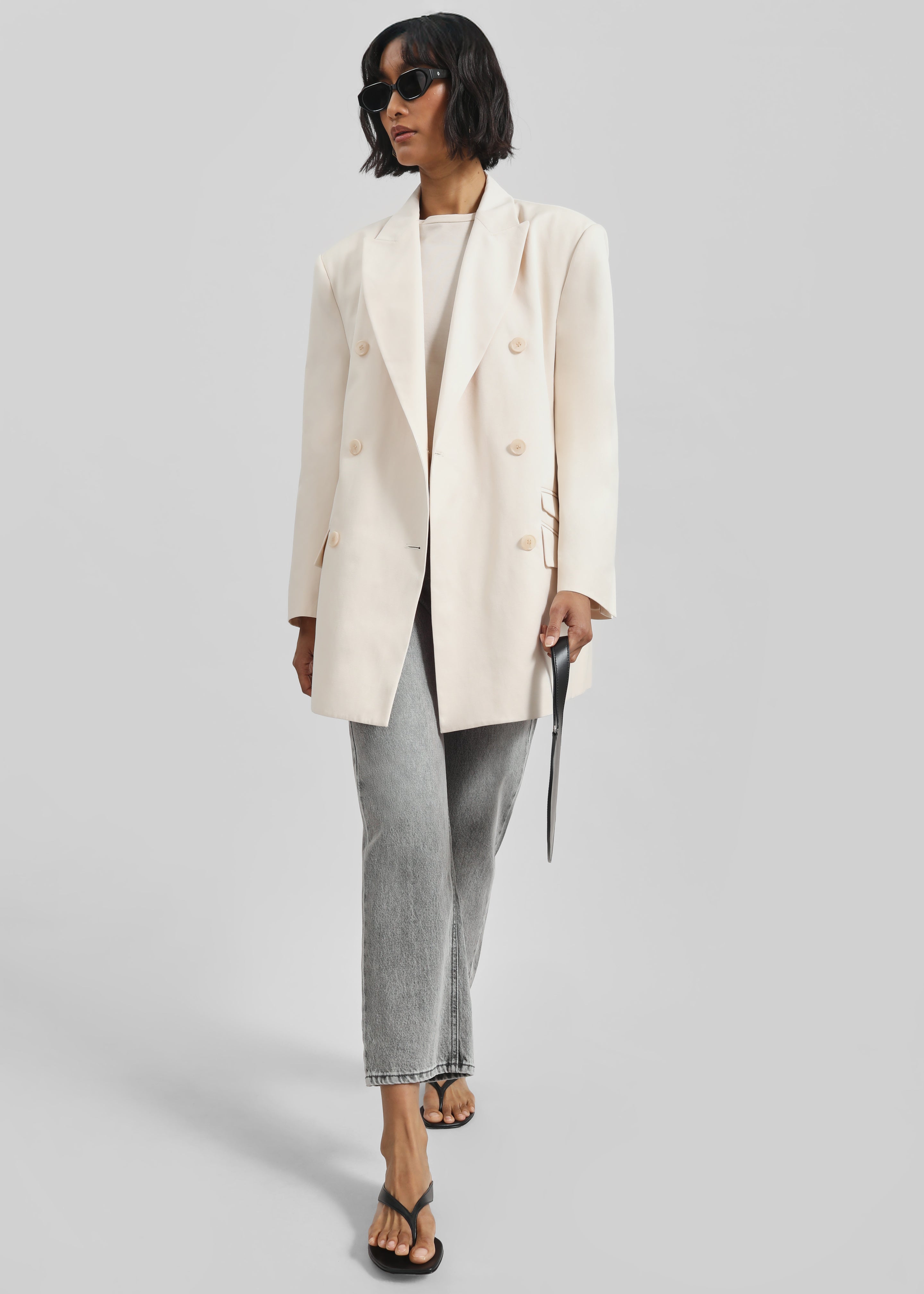 Brannor Straight Leg Jeans - Grey Wash - 2