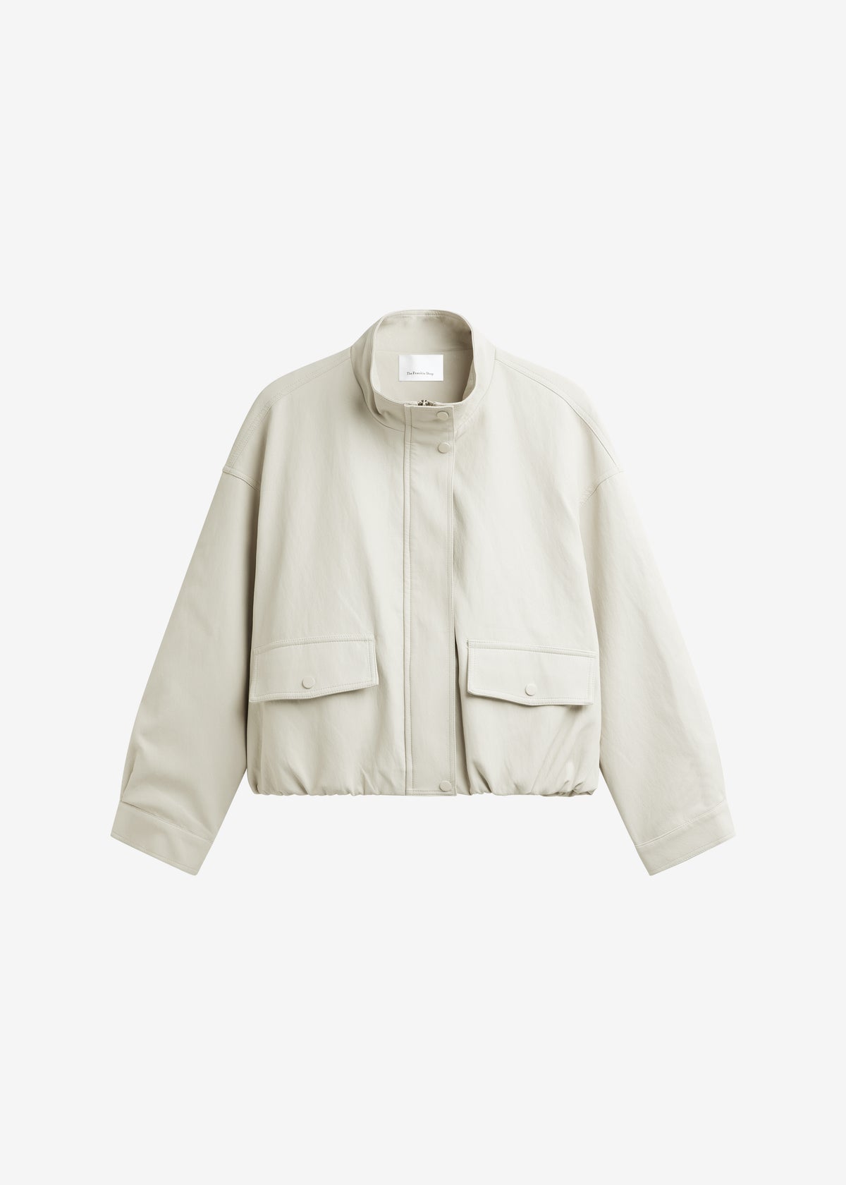 Brasov Bubble-Hem Jacket - Light Beige - 8