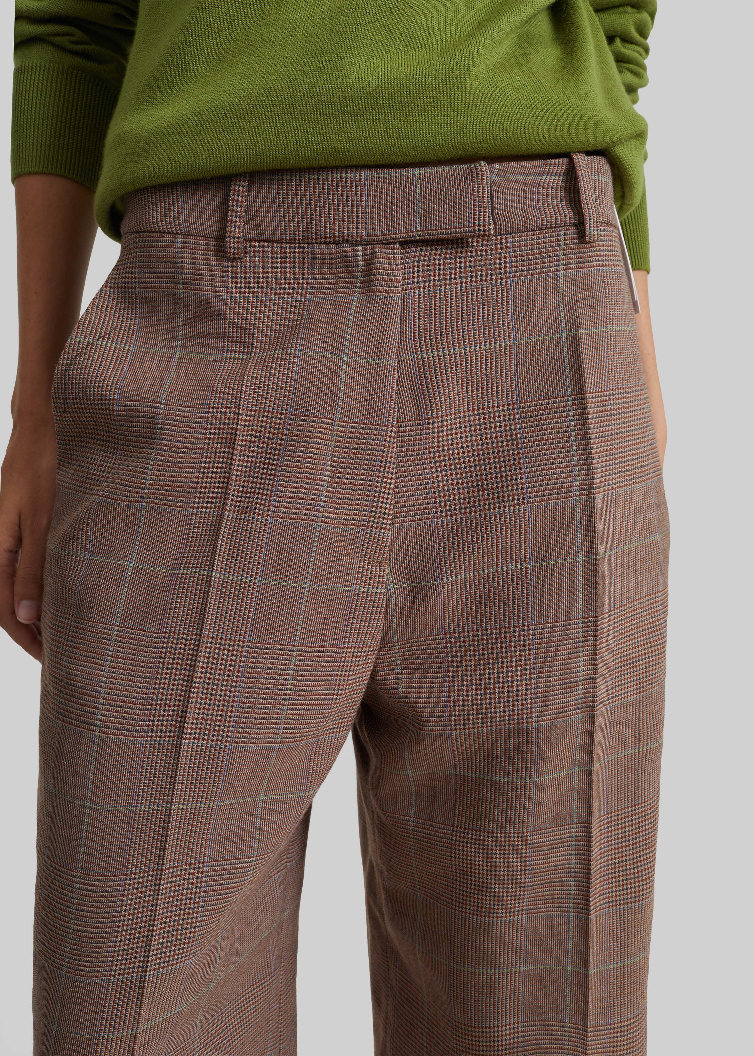 Brickell Bermuda Shorts - Brown Glen Plaid