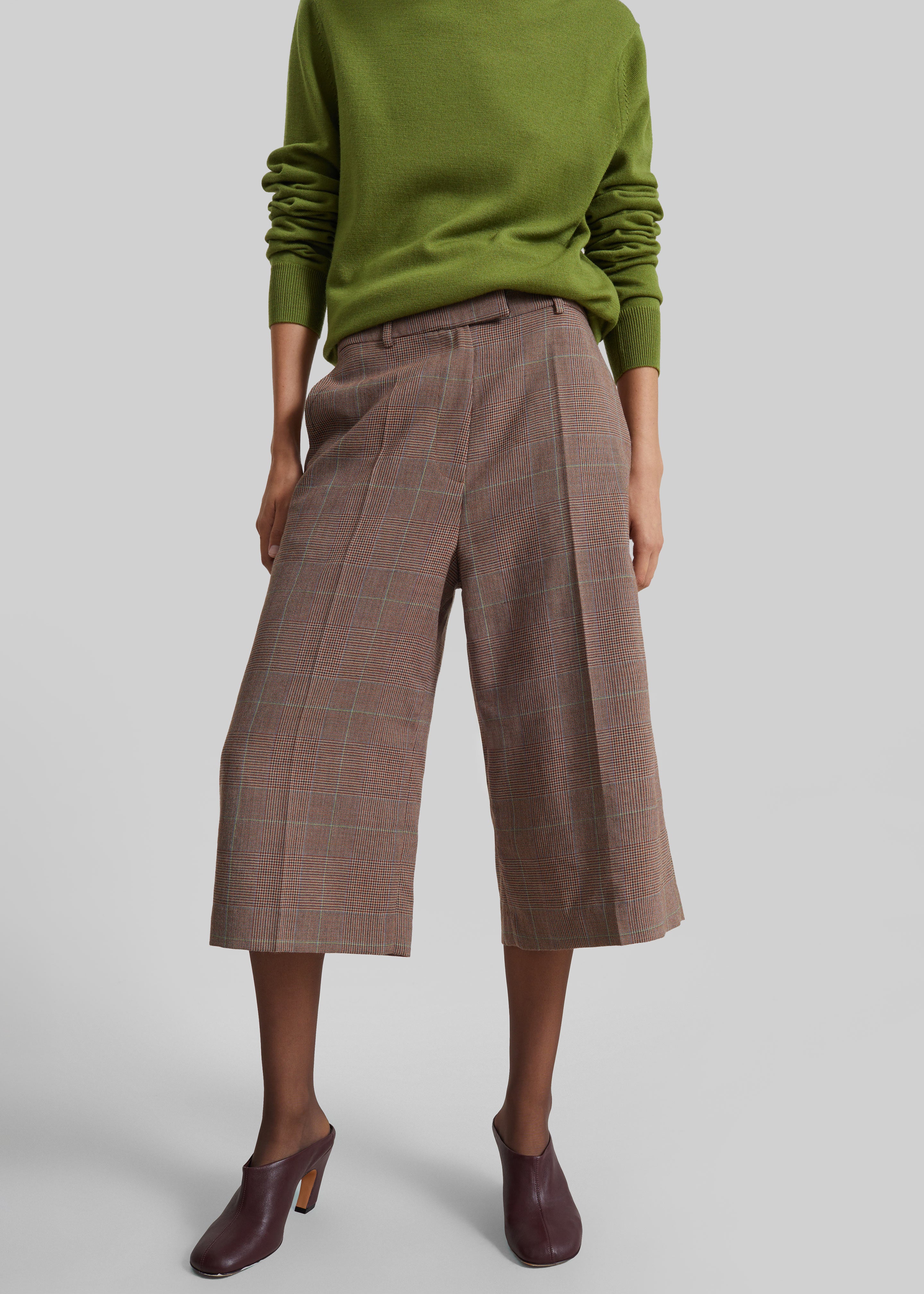 Brickell Bermuda Shorts - Brown Glen Plaid