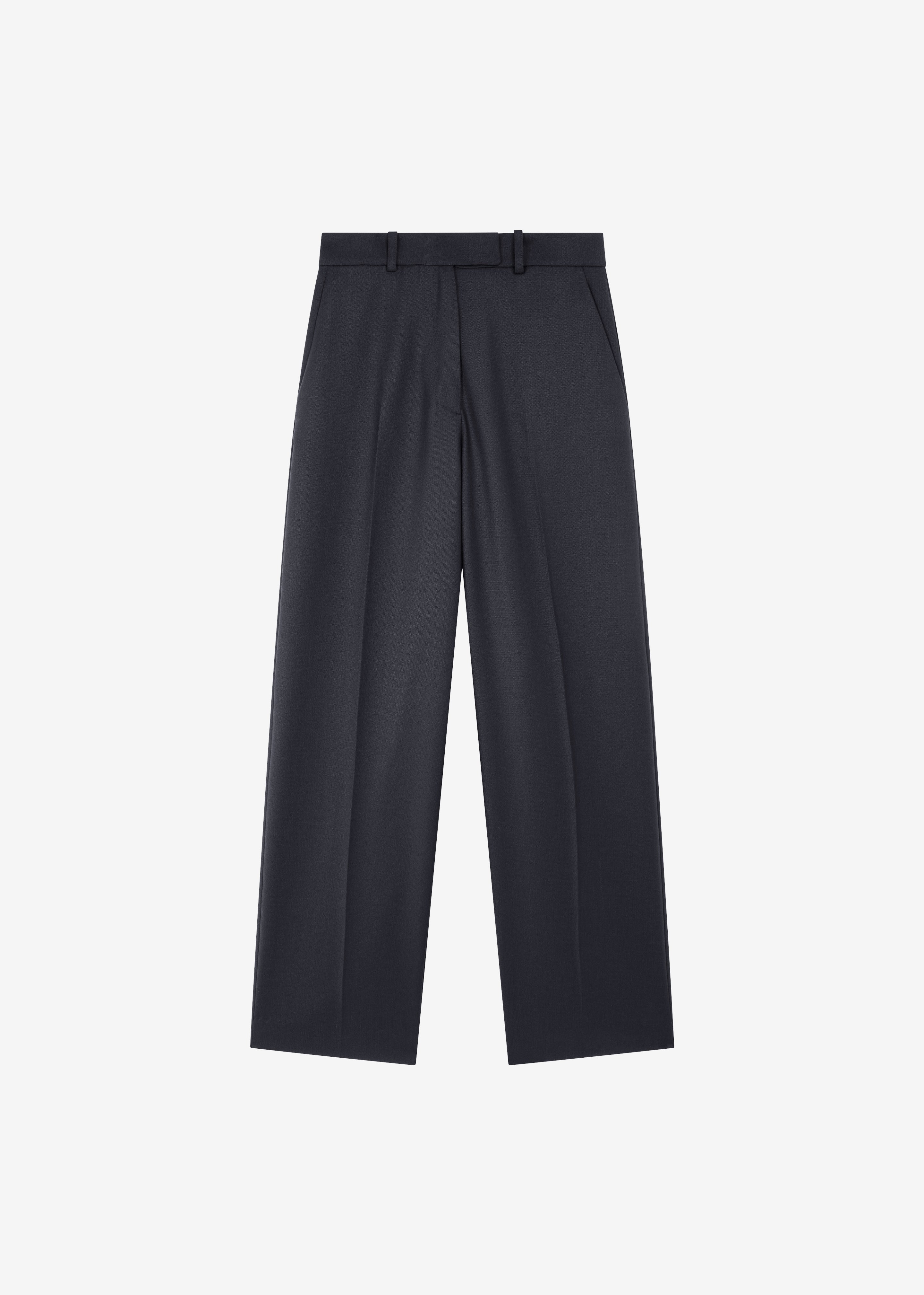 Brickell Satin Trousers - Black – The Frankie Shop