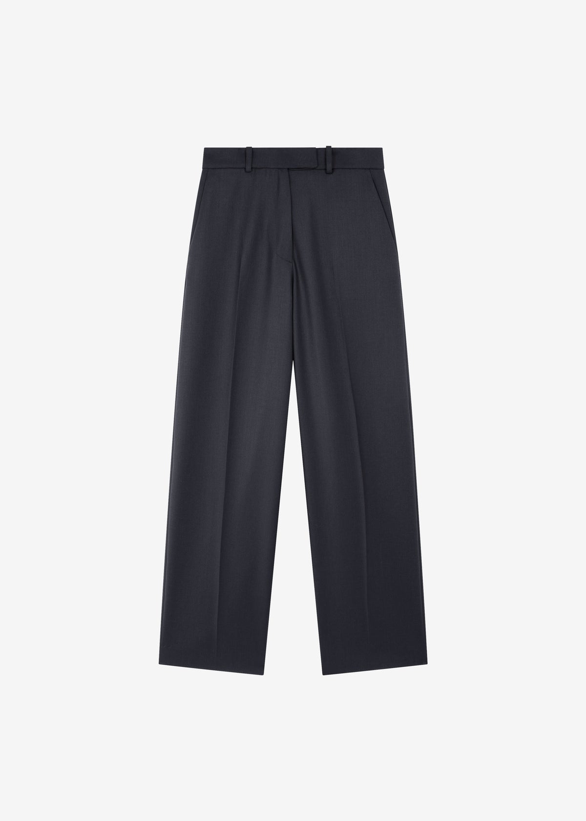 Brickell Satin Trousers - Black - 10
