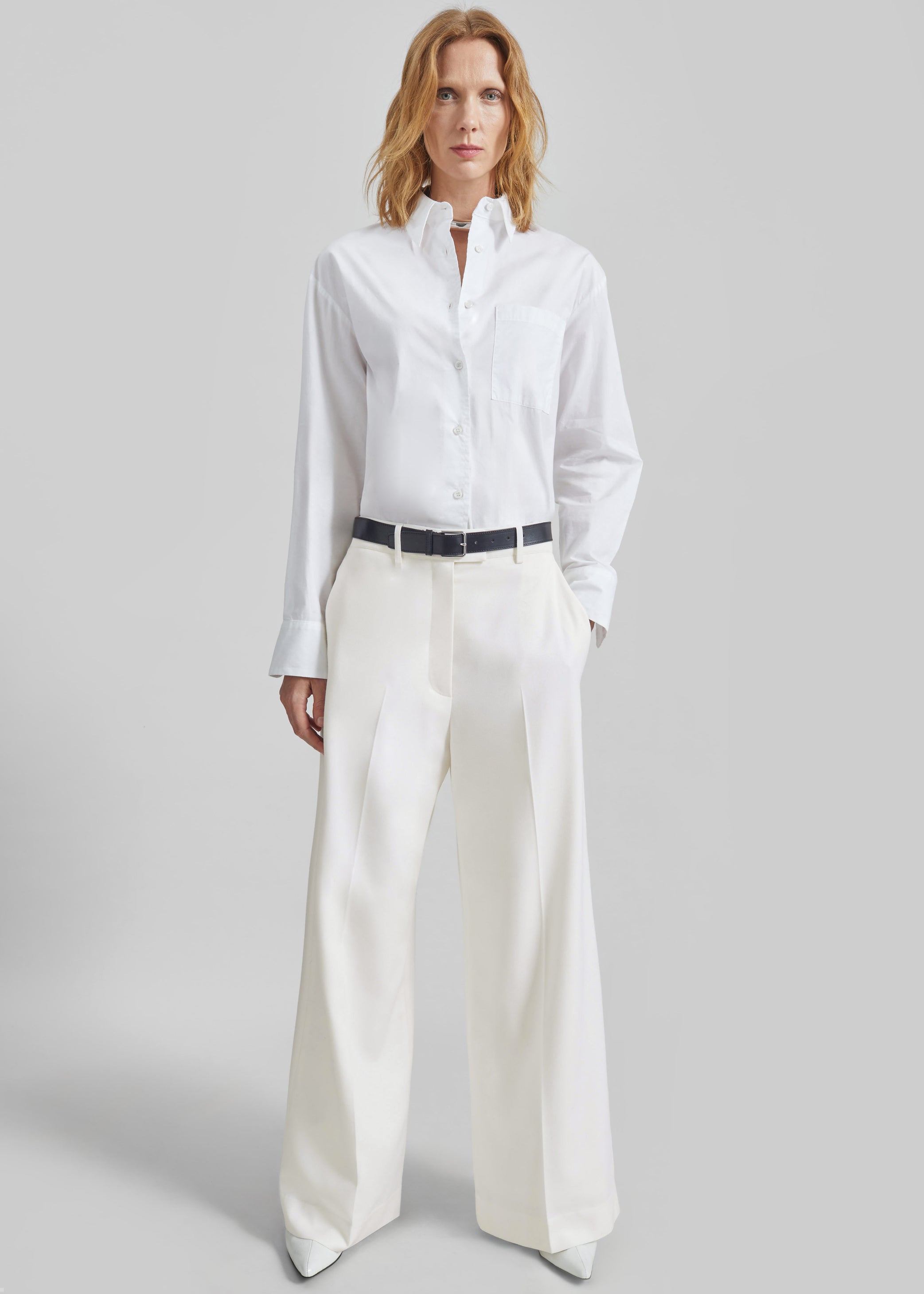 Shop the look image for Brickell Trousers - Ivory