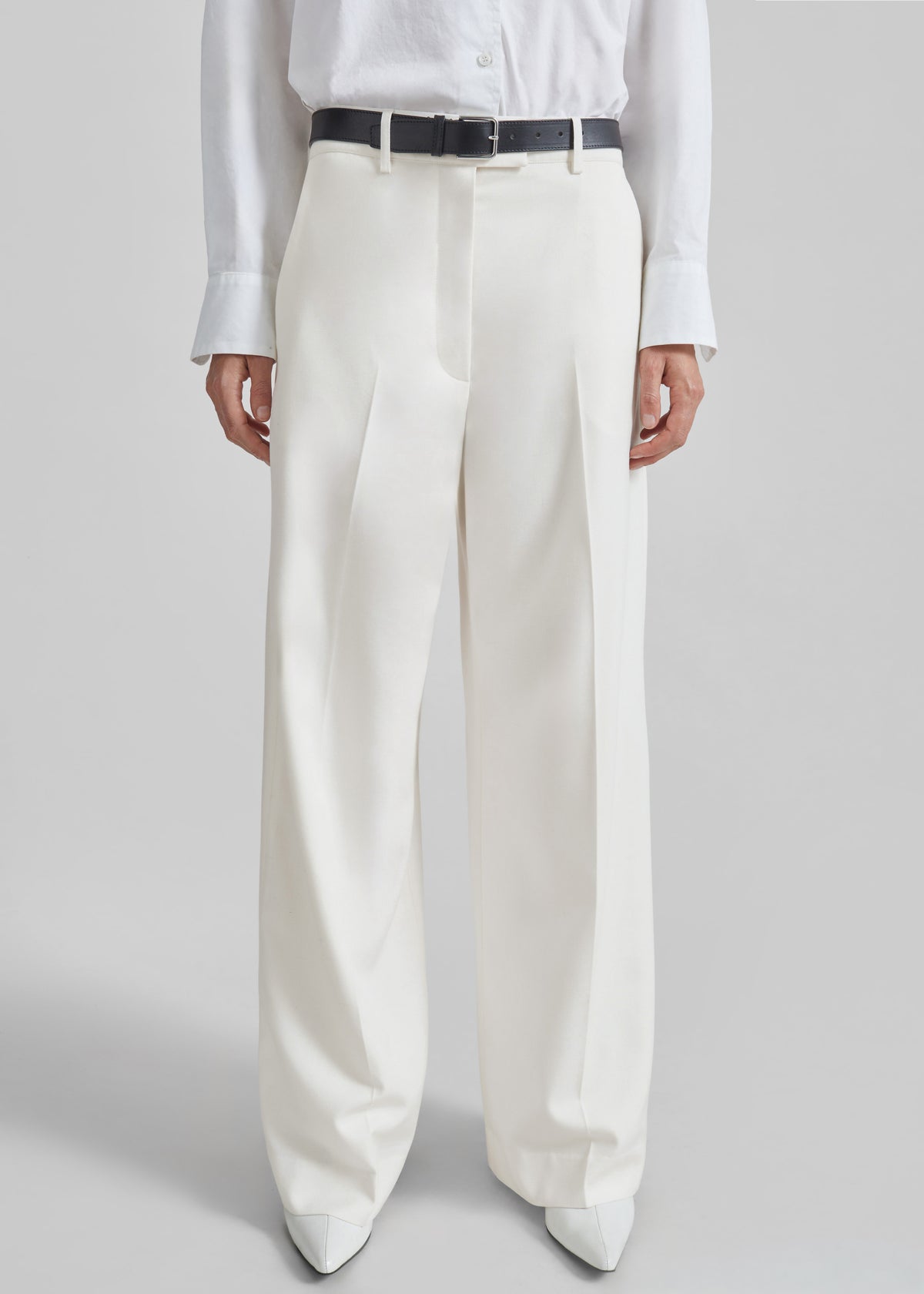Brickell Trousers - Ivory - 1