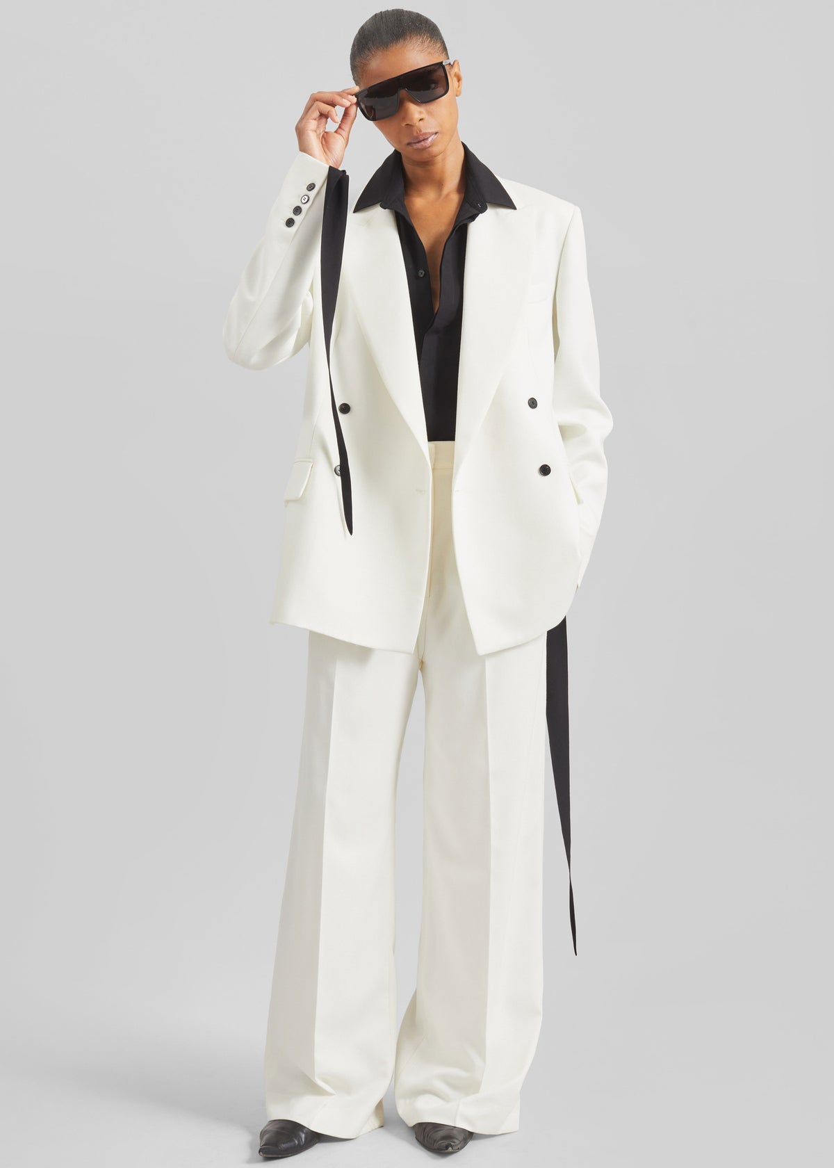 Brickell Trousers - Ivory - 4