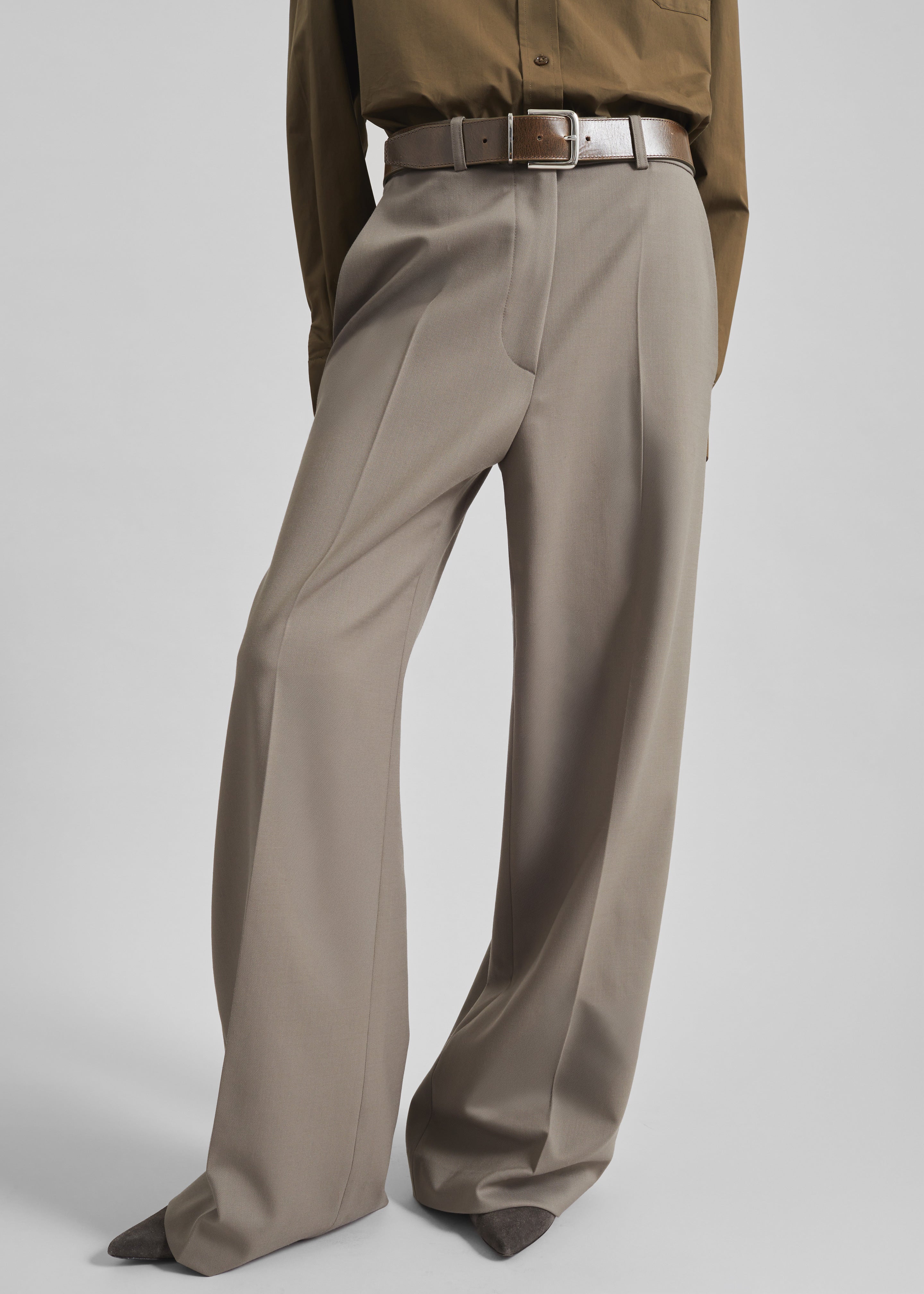 Brickell Trousers - Taupe - 1