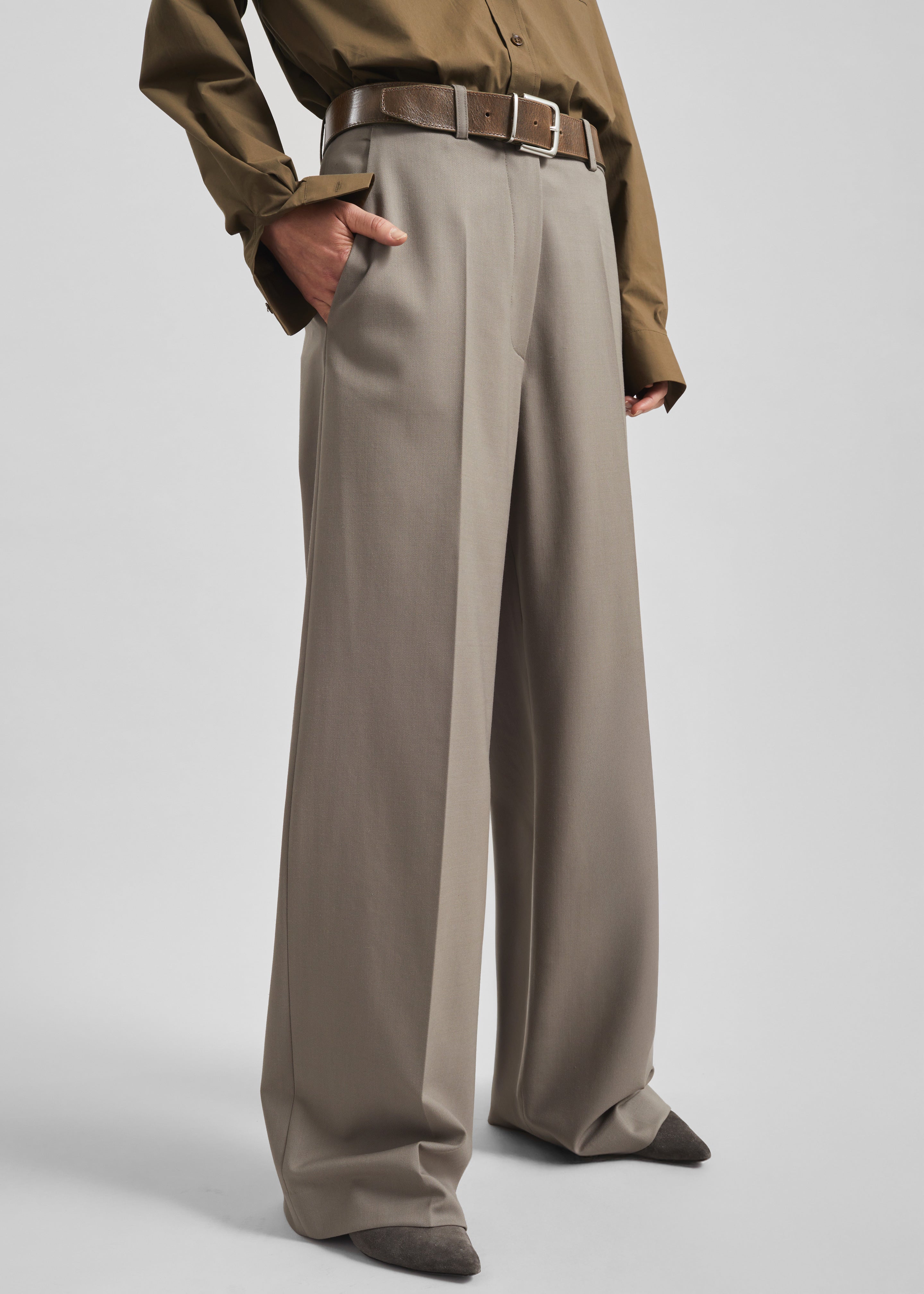 Brickell Trousers - Taupe - 4
