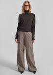 Brickell Trousers - Brown Glen Plaid