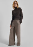 Brickell Trousers - Brown Glen Plaid