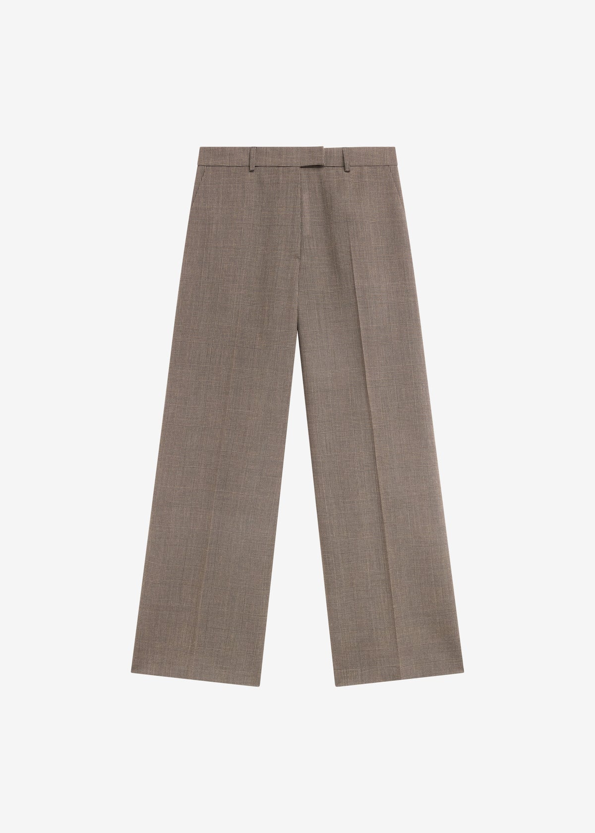 Brickell Trousers - Brown Glen Plaid