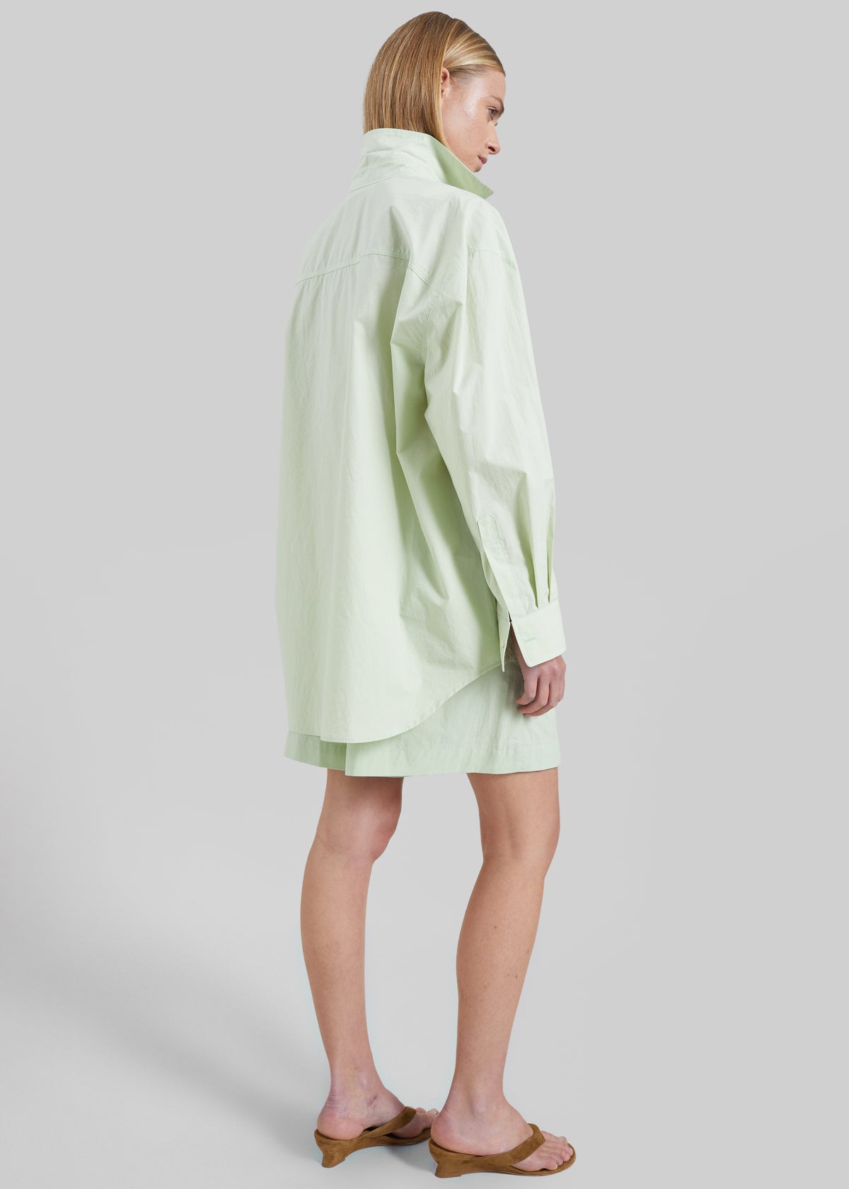 Brisay Cotton Shirt - Mint - 8