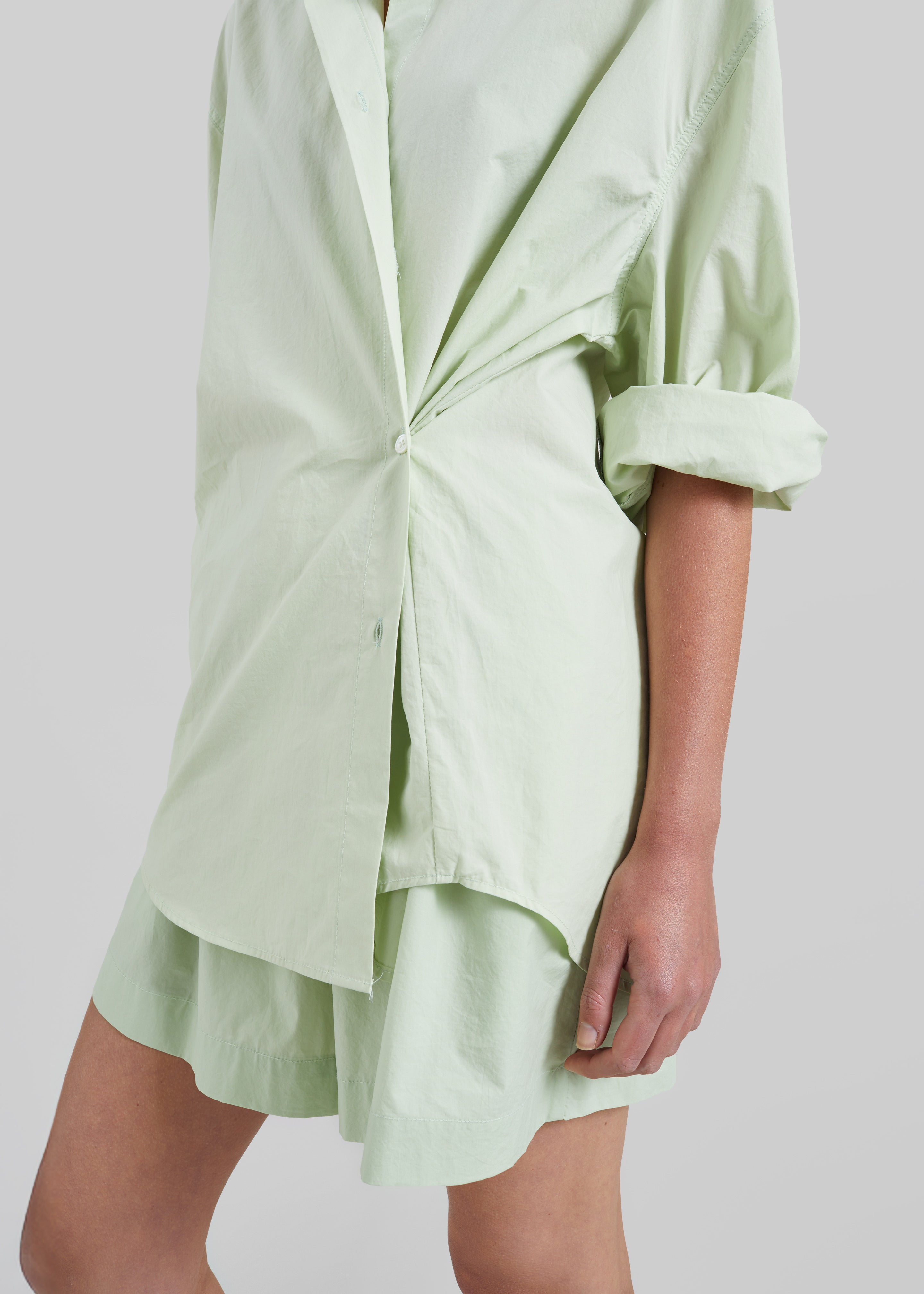 Brisay Cotton Shirt - Mint - 6