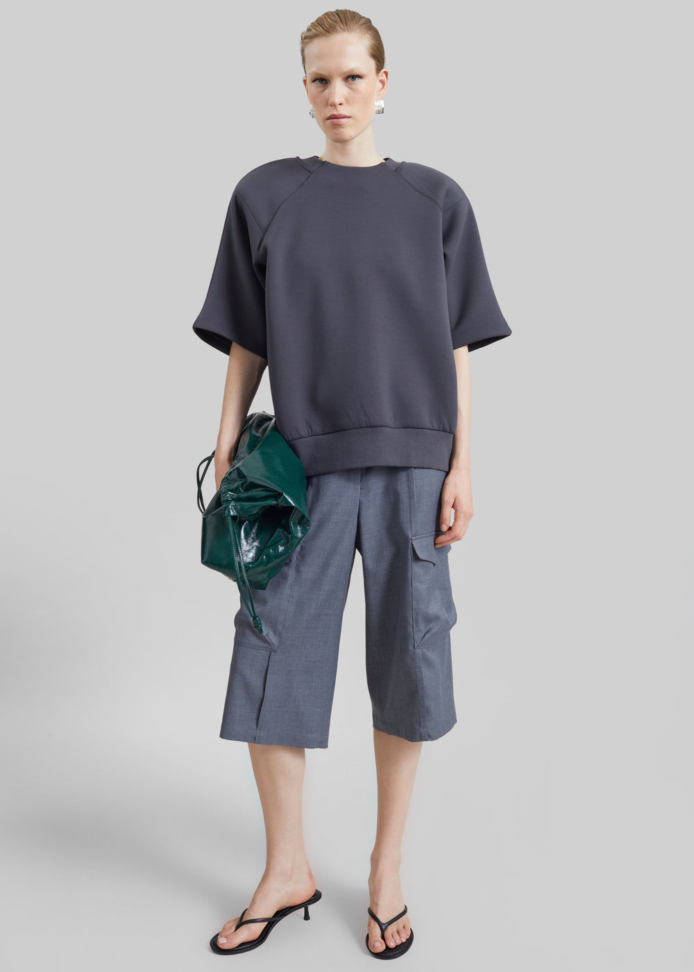 Brise Neoprene T-Shirt - Storm Grey - 1