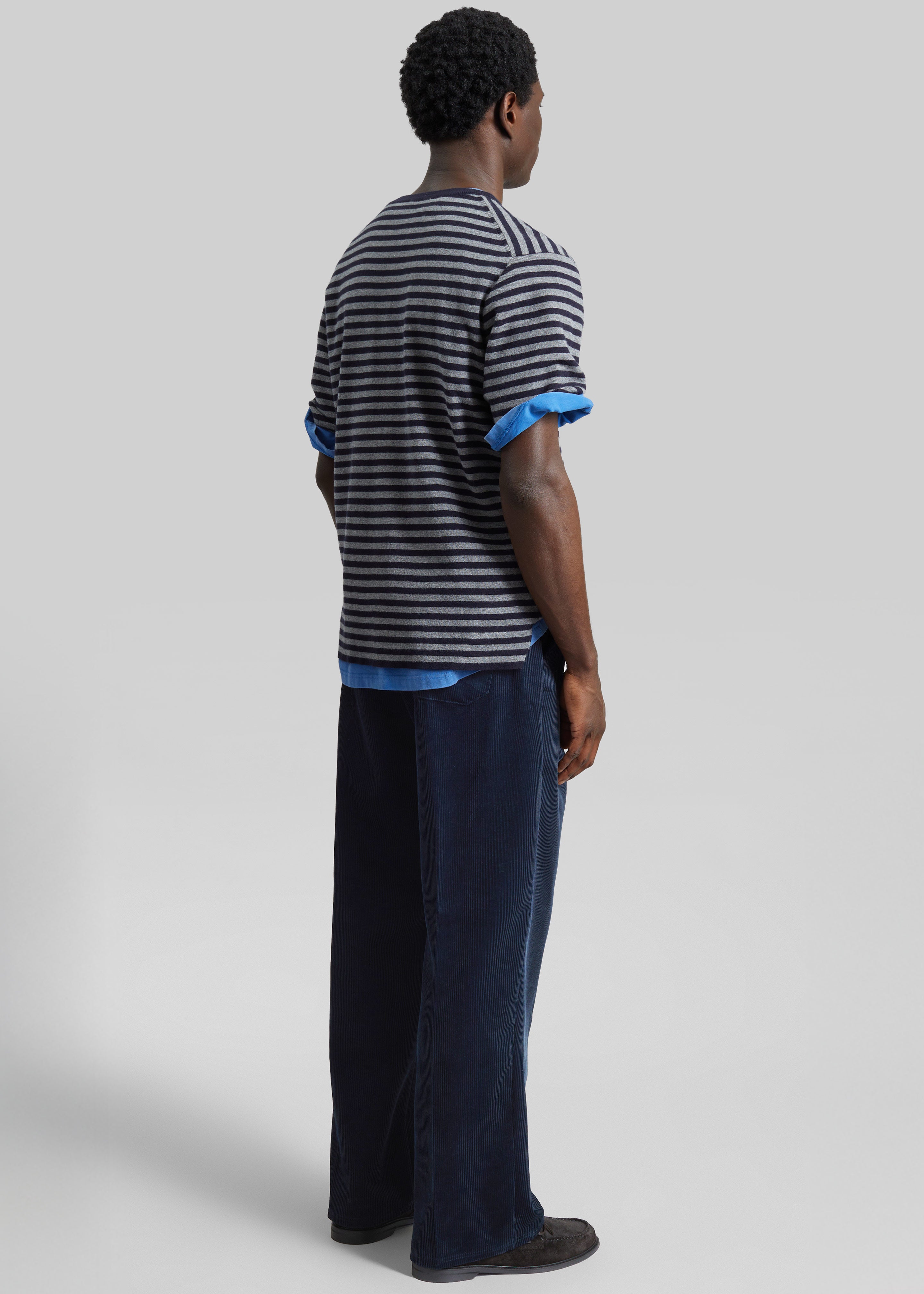 Brixton Corduroy Joggers - Navy - 10