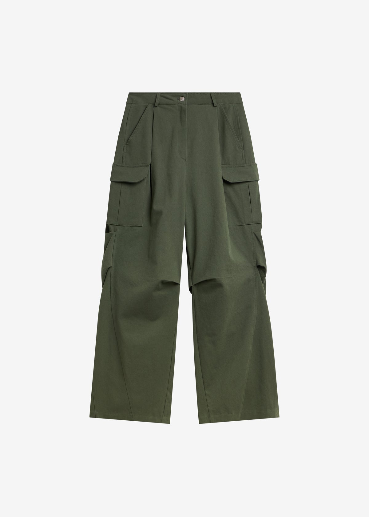 Bronte Cargo Pants - Army Green - 9