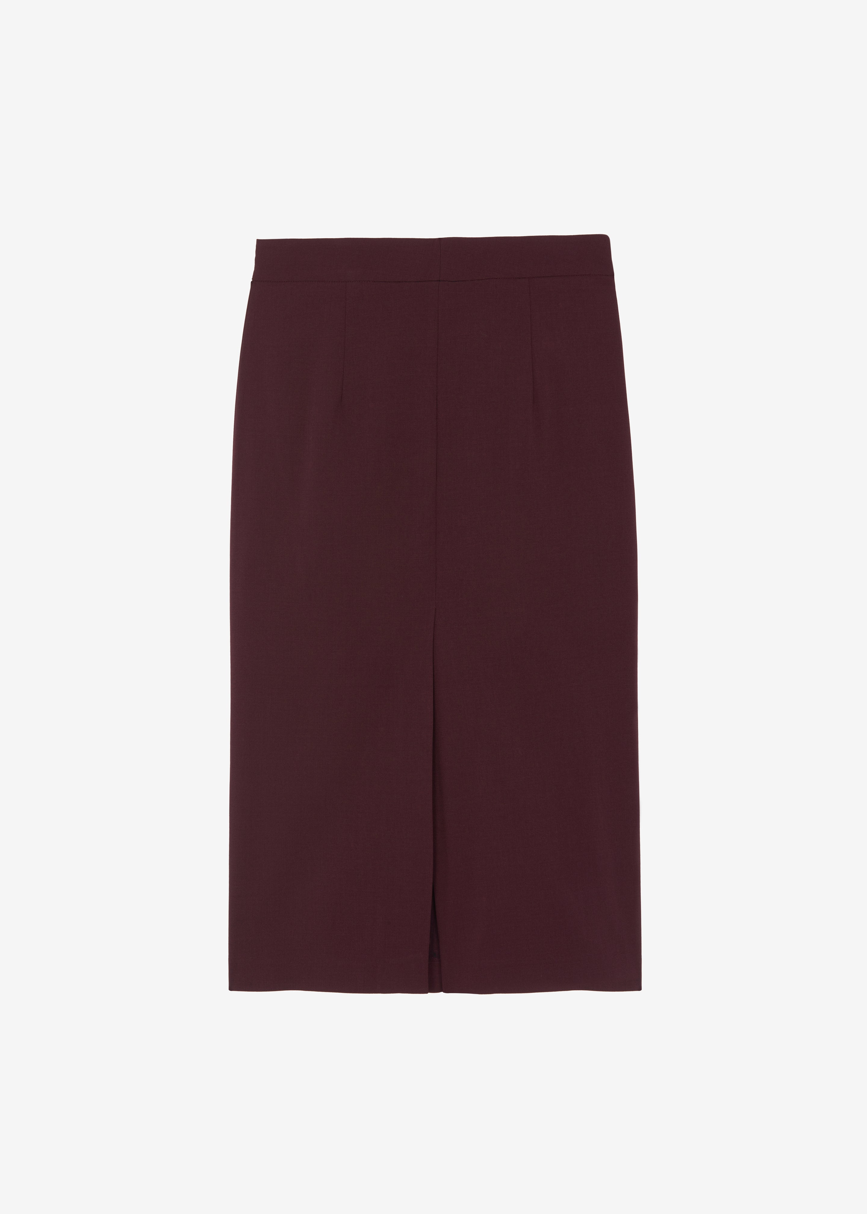 Burgundy skirt 2025 in store