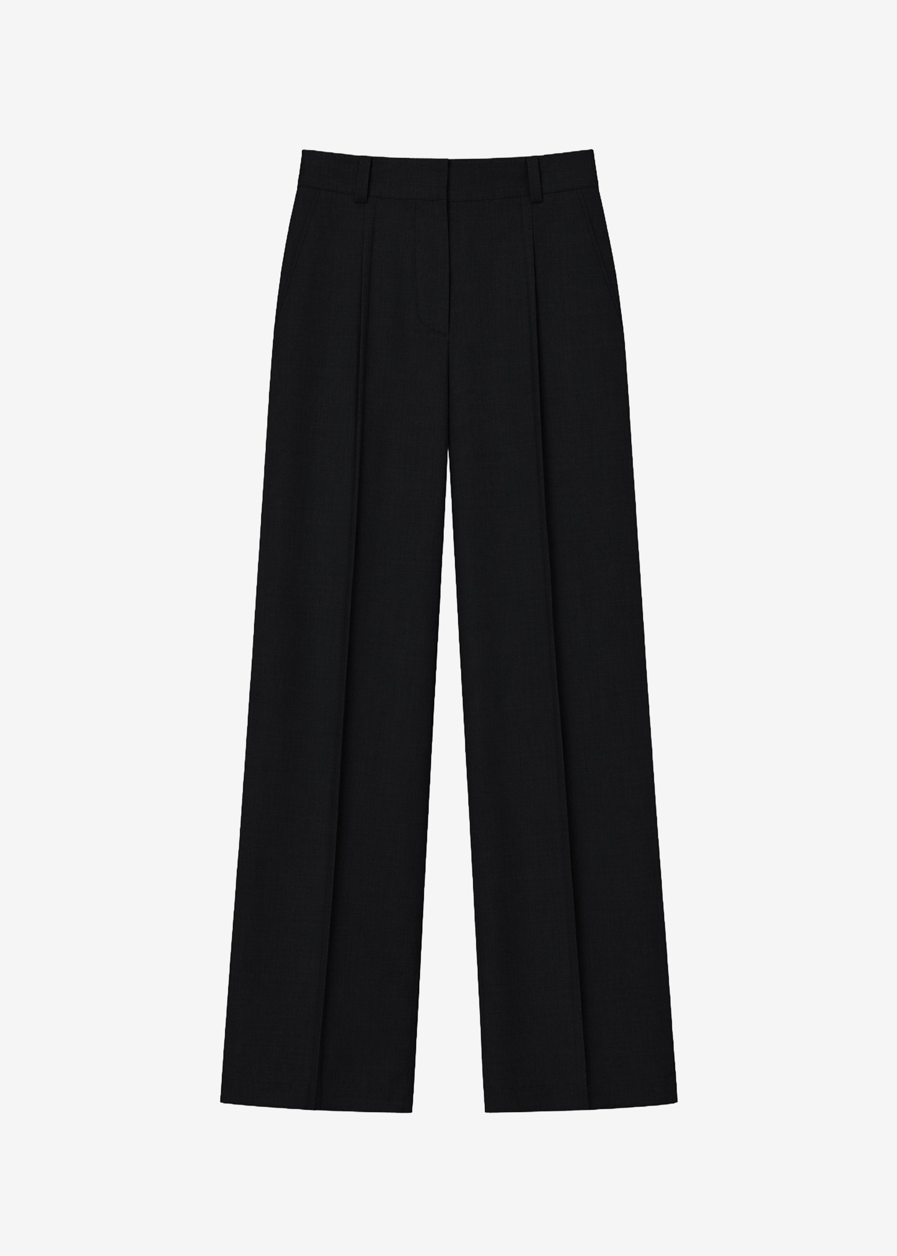 Brya Piped Trousers - Black - 7