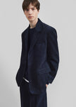 Bryant Corduroy Blazer - Dark Navy
