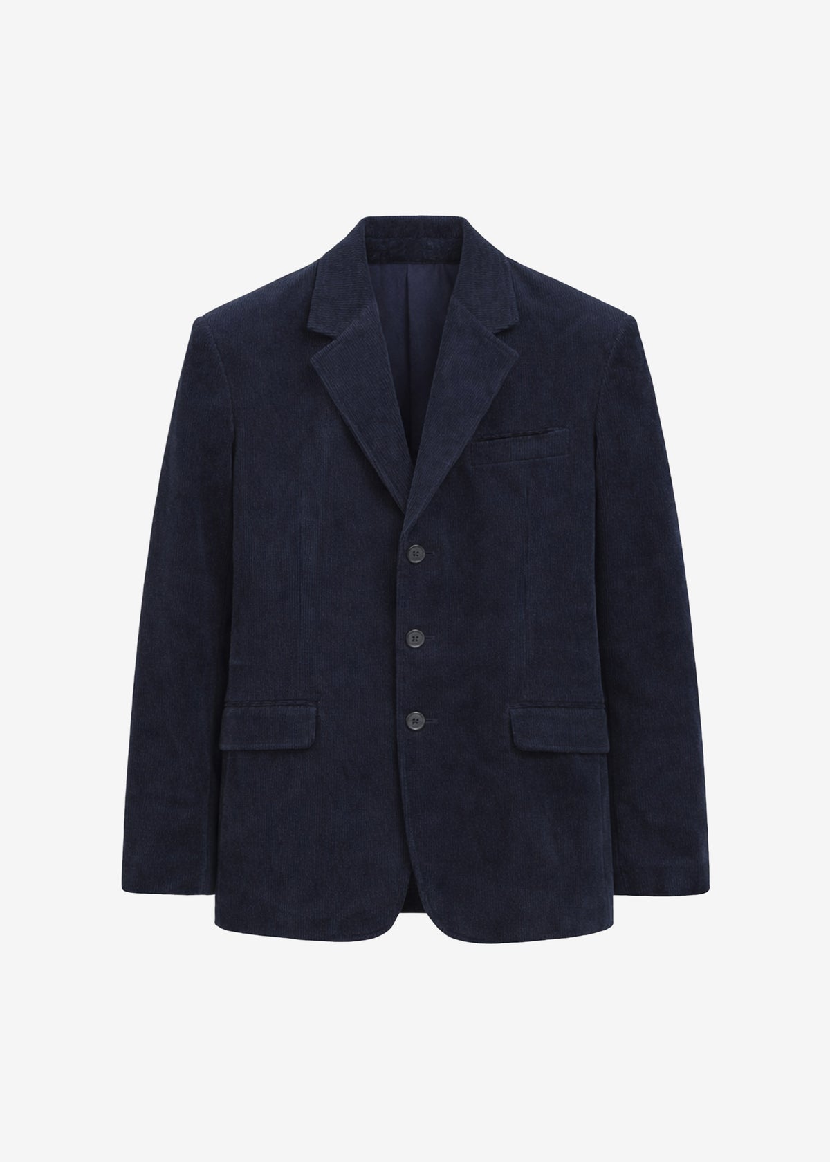 Bryant Corduroy Blazer - Dark Navy - 9
