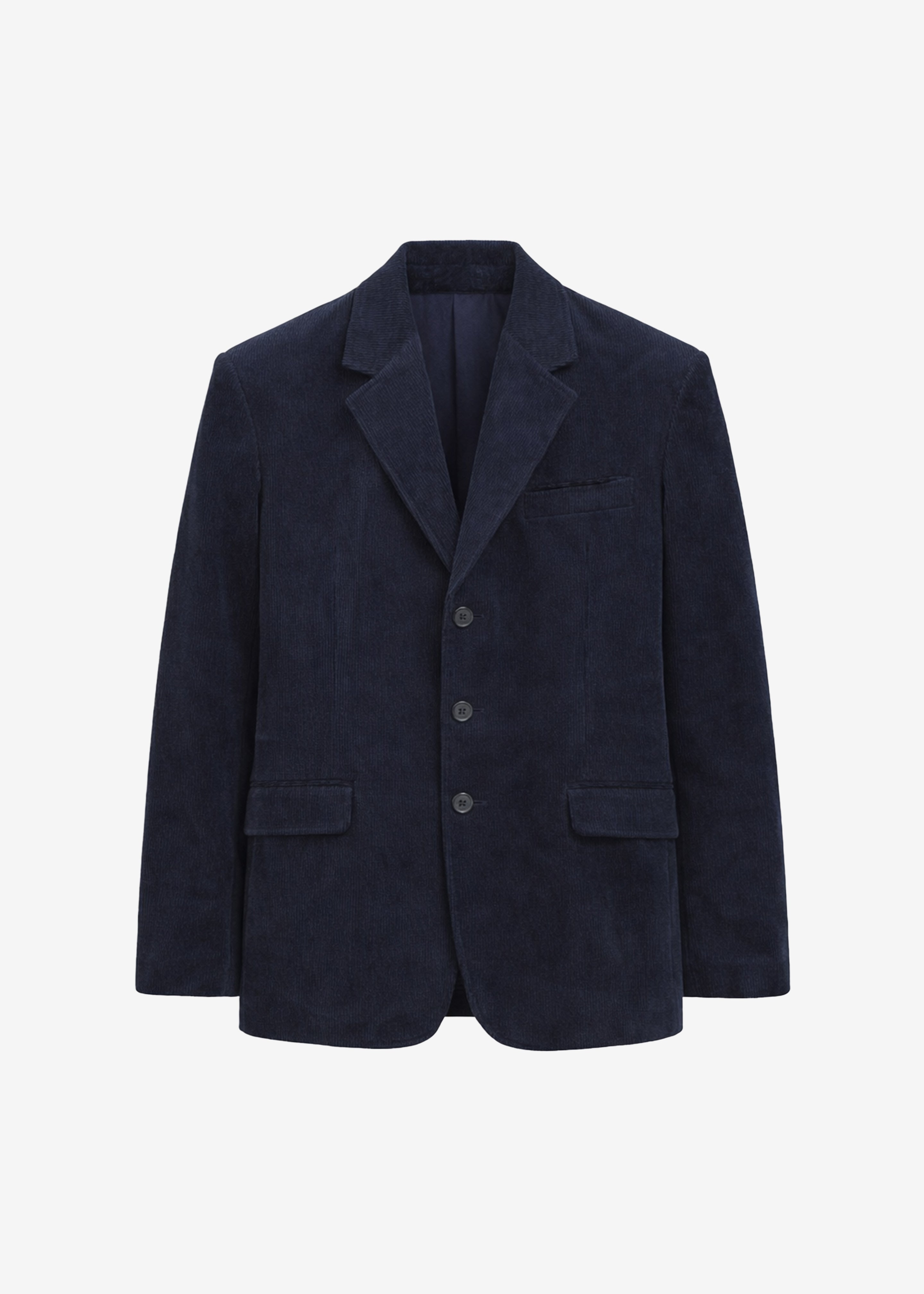Bryant Corduroy Blazer - Dark Navy - 9