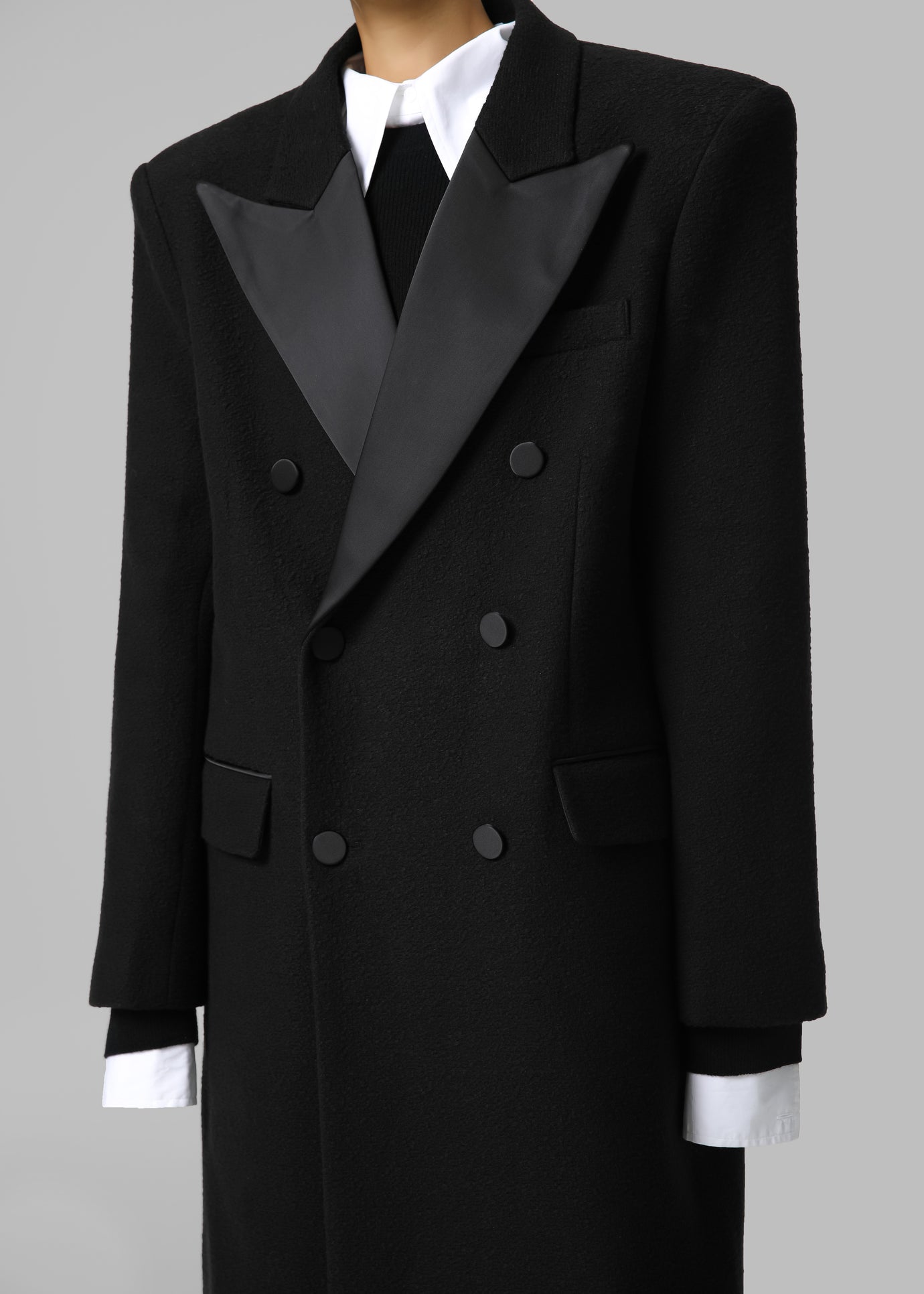 Bryce Oversized Coat - Black
