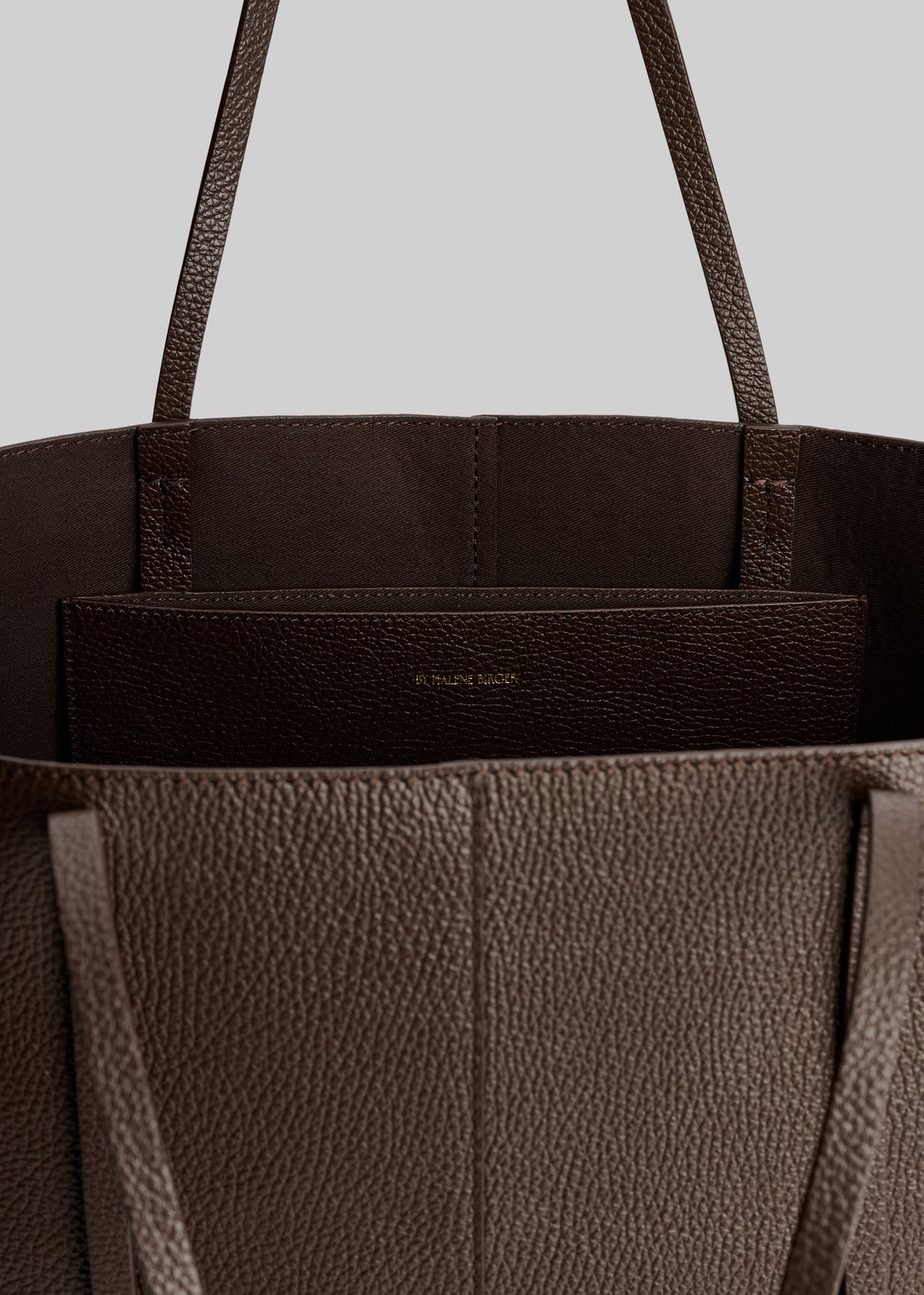 By Malene Birger Abilla Leather Tote Bag - Carafe